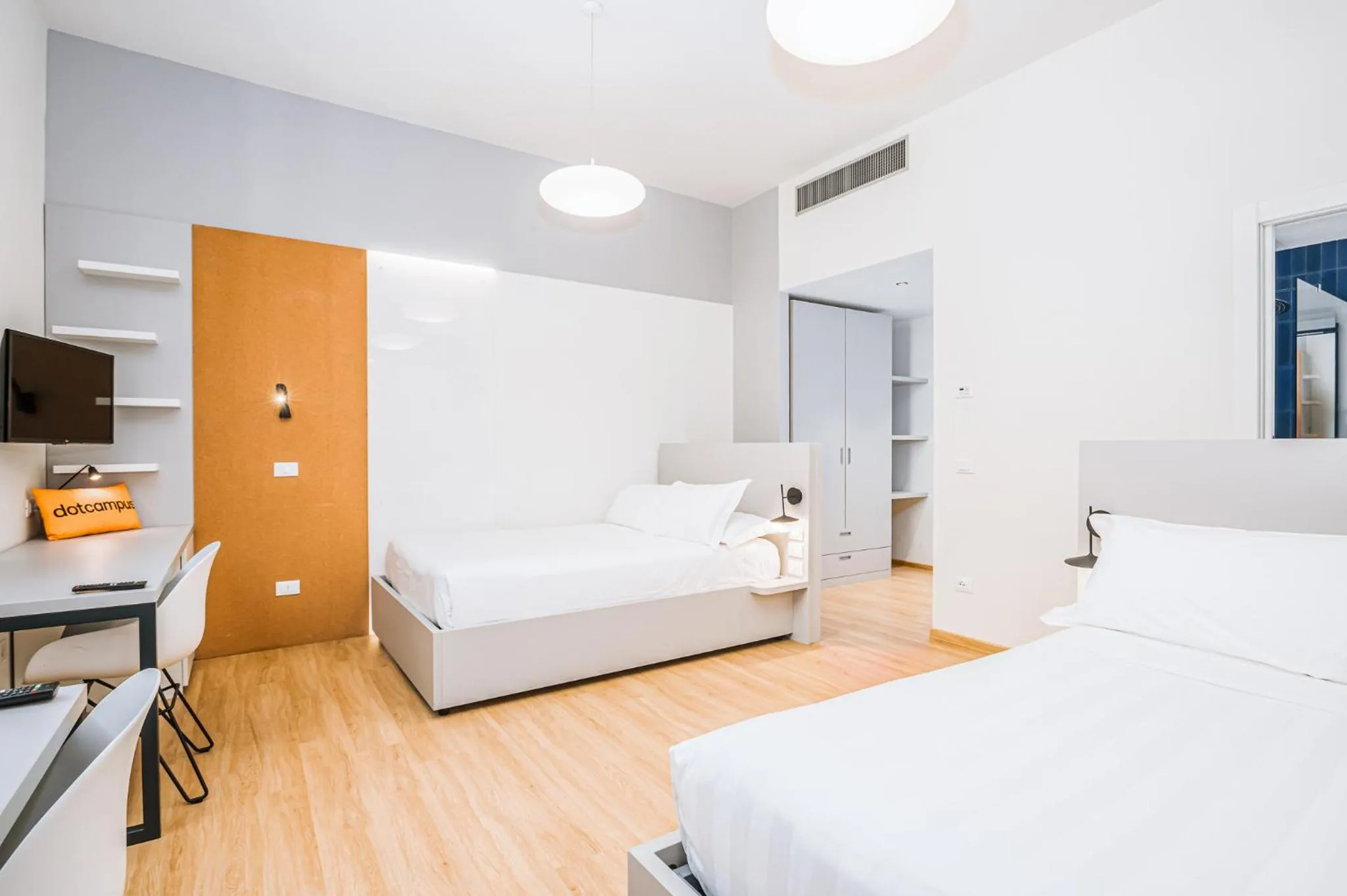 Bedroom, Bed in Dotcampus Roma City Center