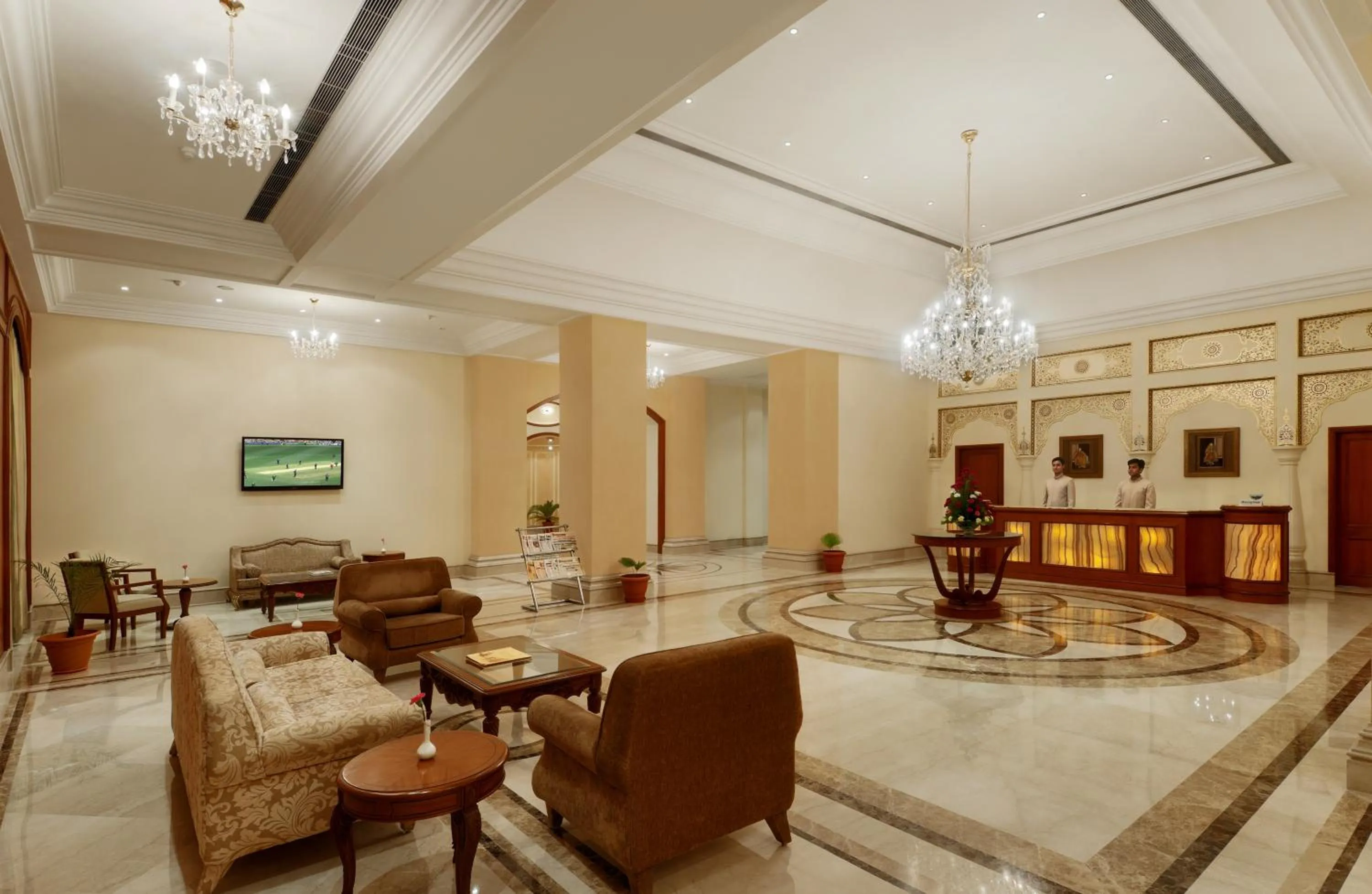 Lobby or reception in Regenta Central Lucknow by Royal Orchid Hotels Limited