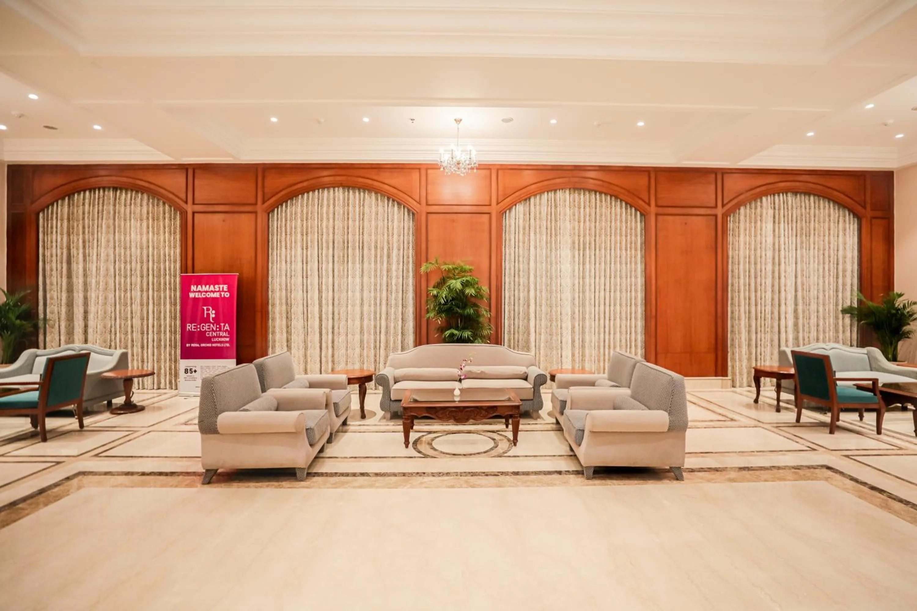 Lobby or reception in Regenta Central Lucknow by Royal Orchid Hotels Limited