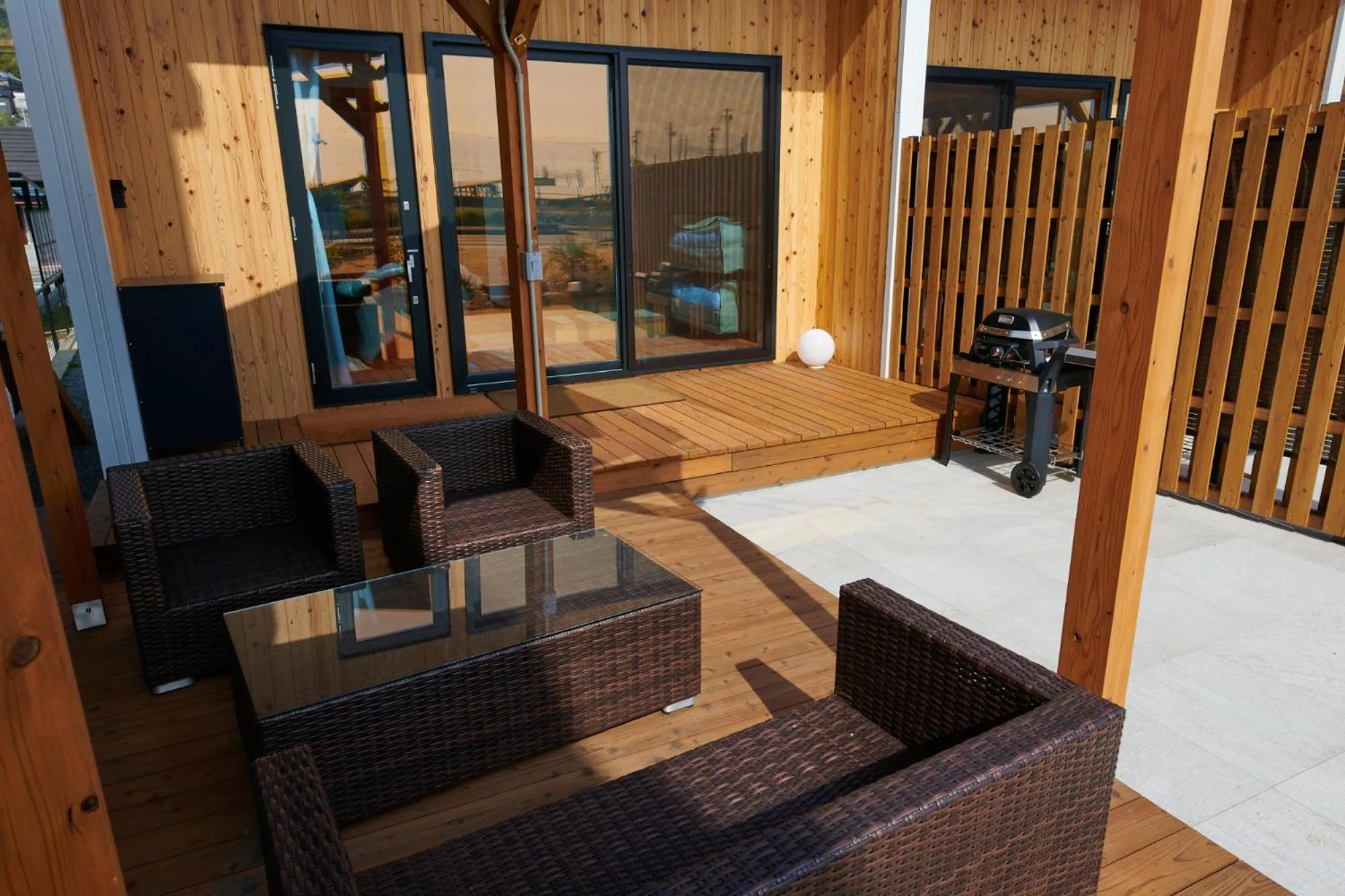 Patio in Rush Awaji - Seaside Holiday Home - Self Check-In Only