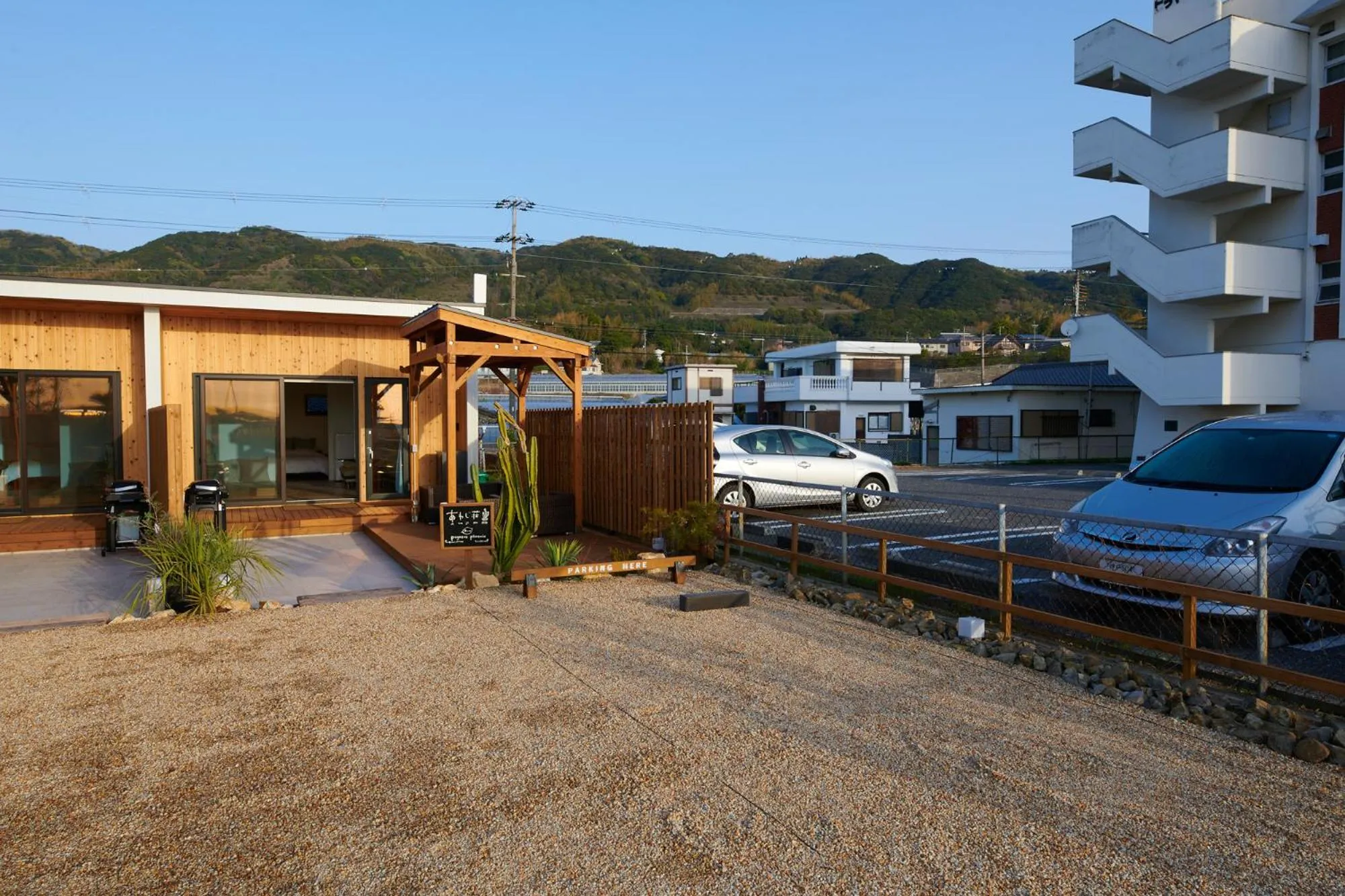 Parking in Rush Awaji - Seaside Holiday Home - Self Check-In Only