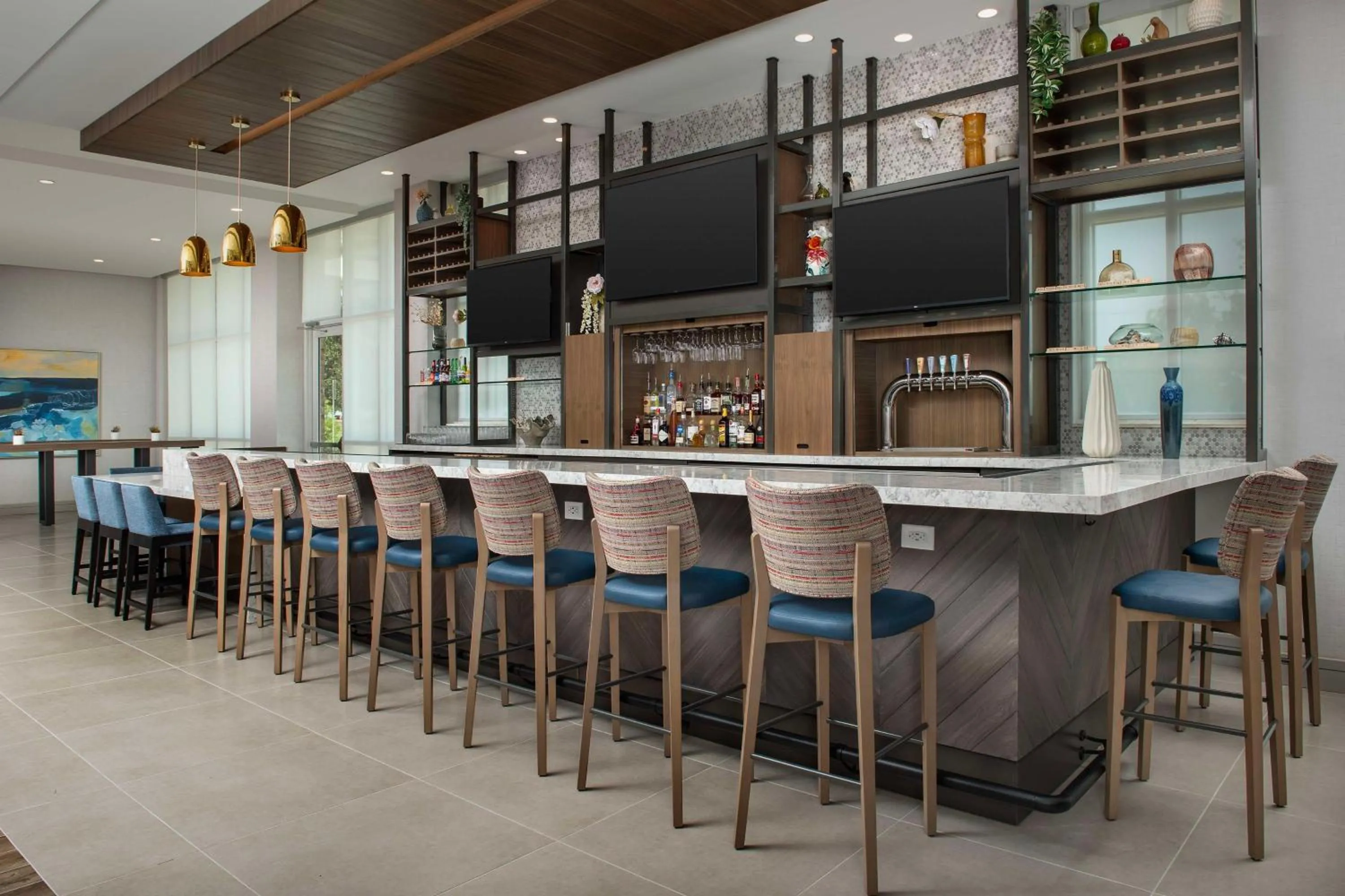 Lobby or reception in Hilton Garden Inn Pensacola Downtown