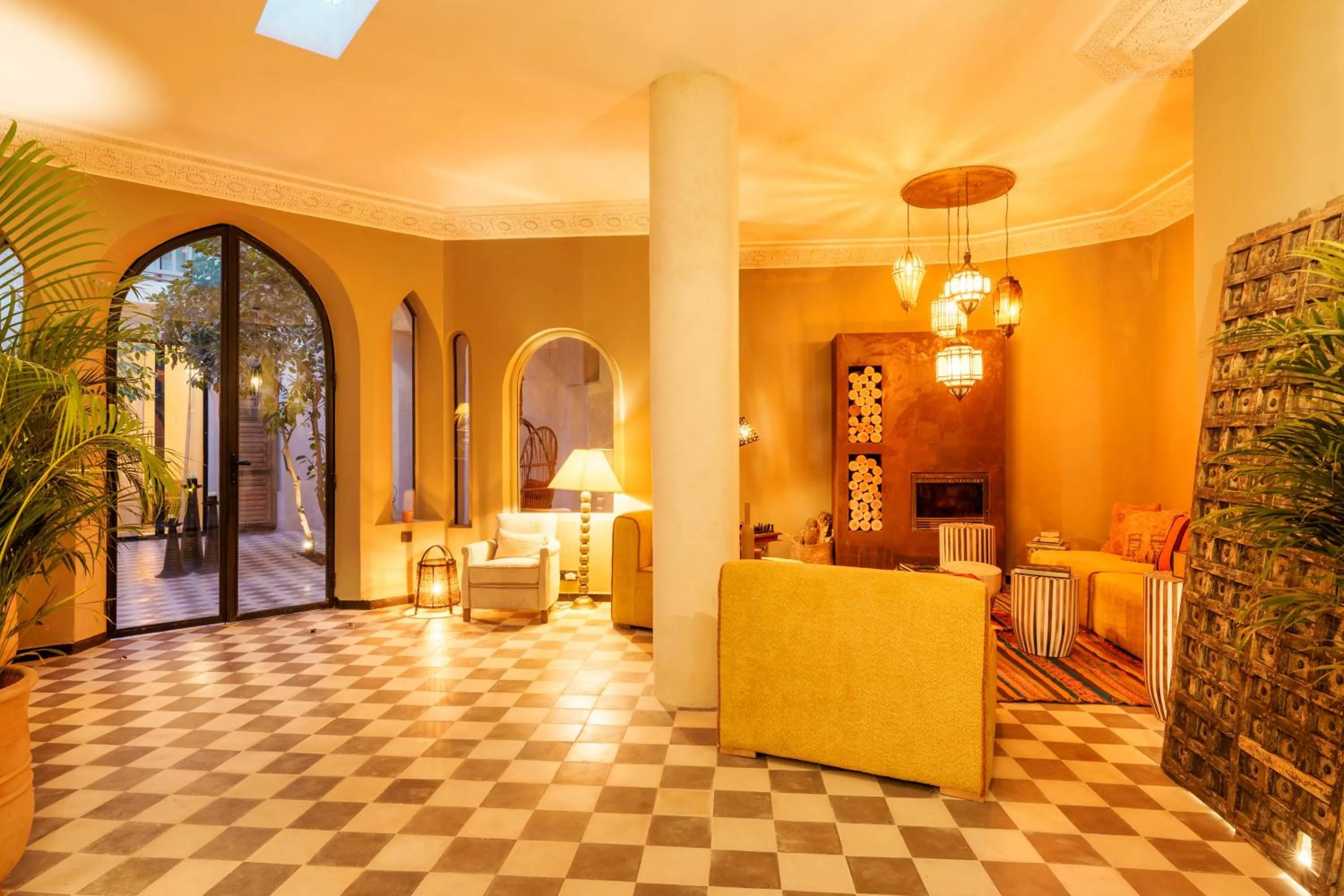 Lobby or reception in Riad XO