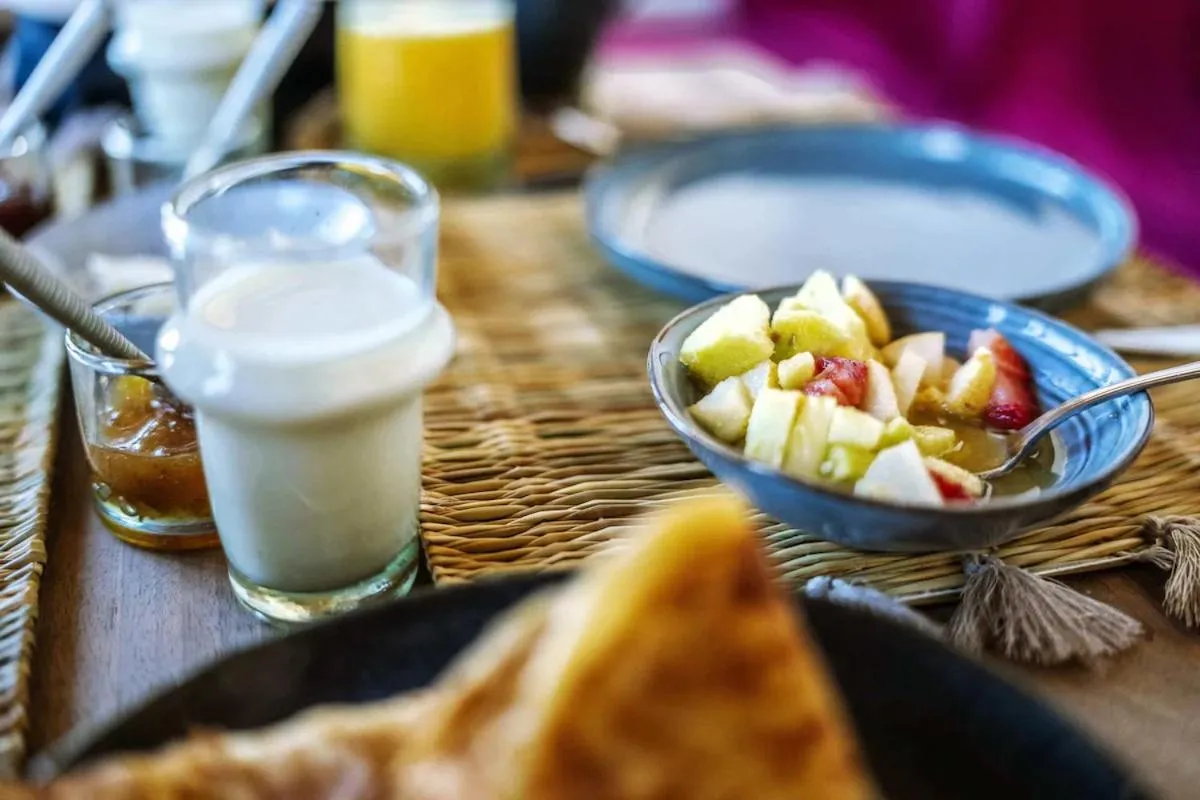 Food and drinks in Riad XO