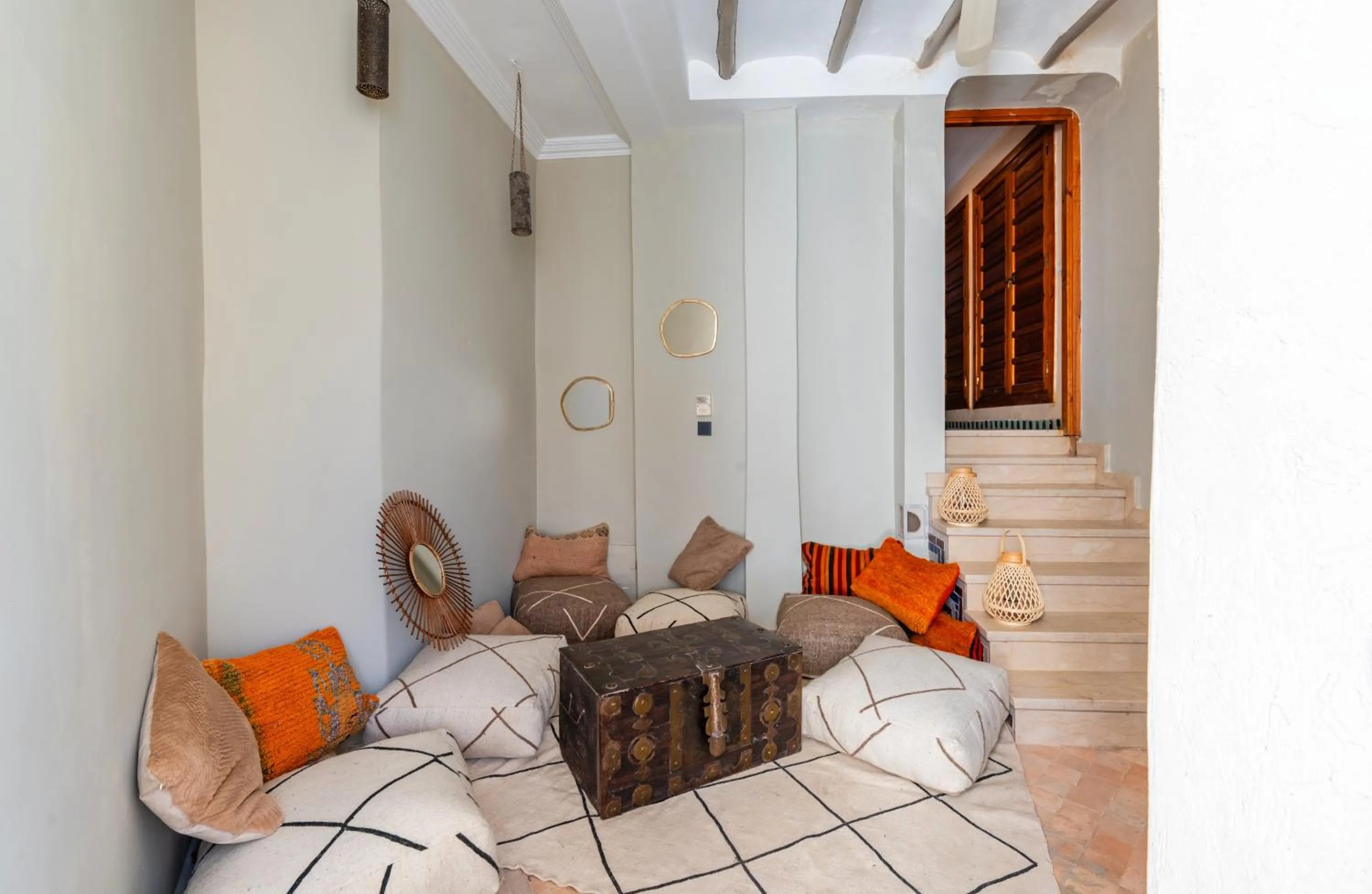 Living room in Riad XO