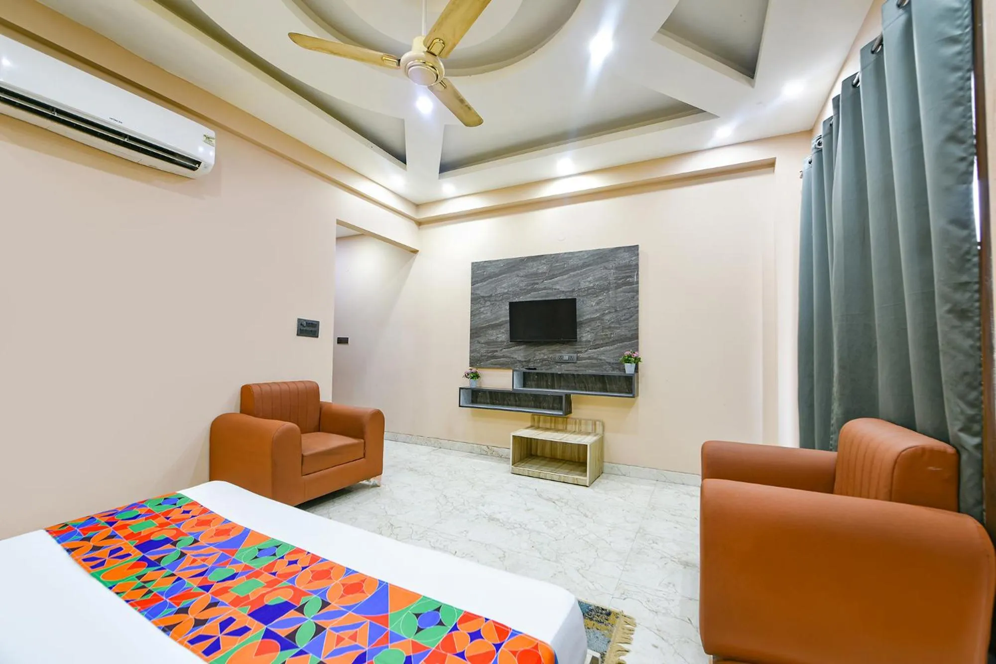 Bed in FabHotel Vibe