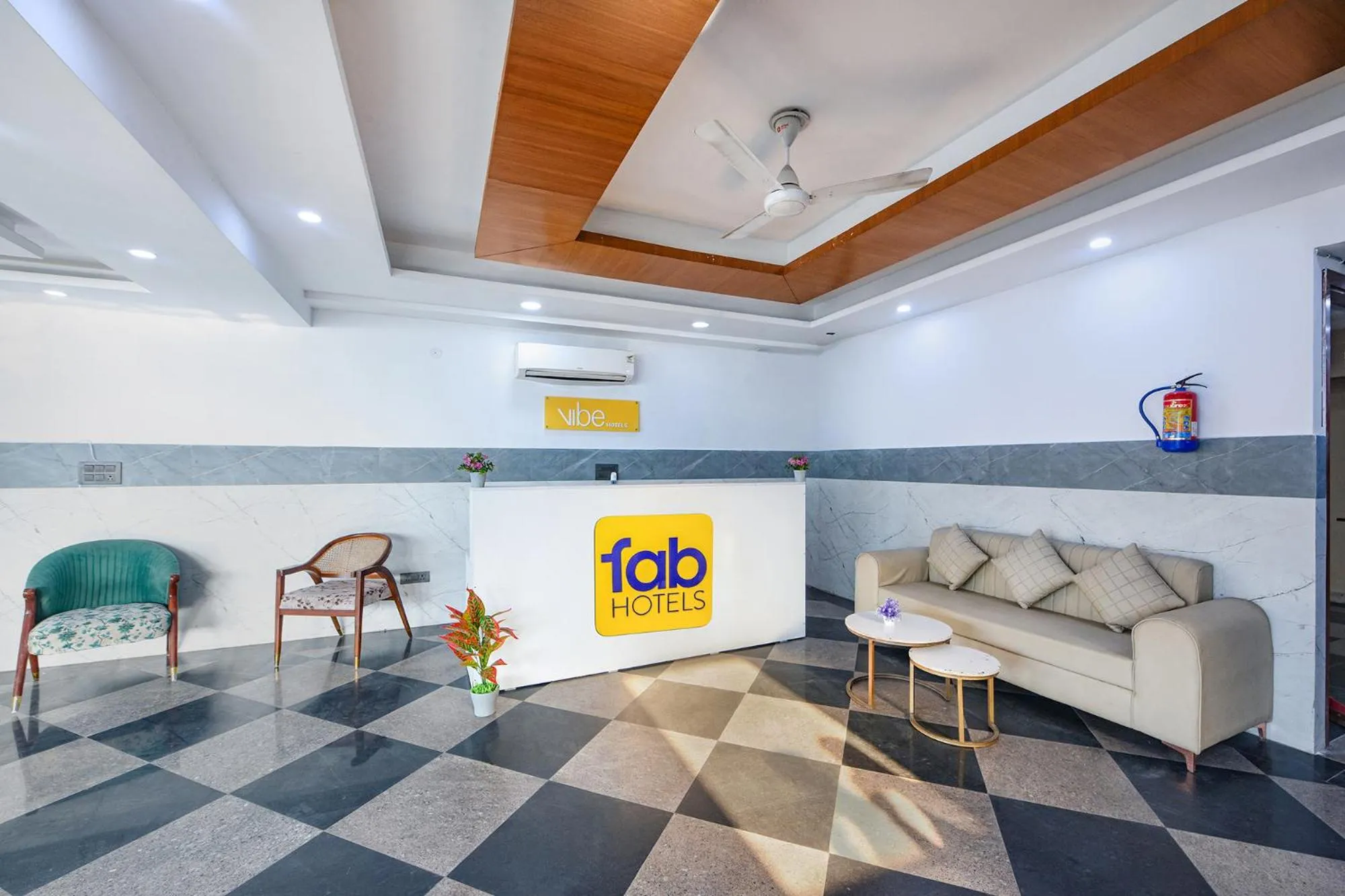 Lobby or reception in FabHotel Vibe