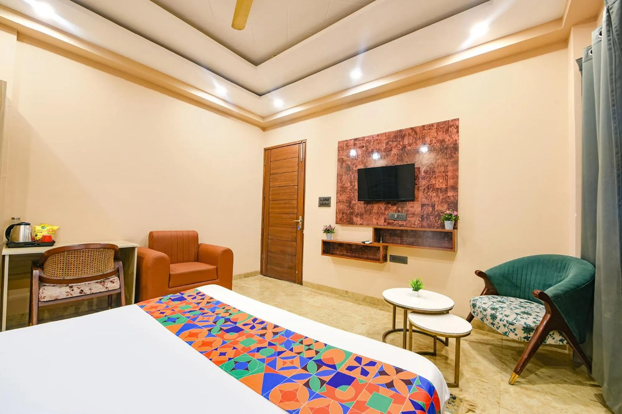 Bed in FabHotel Vibe