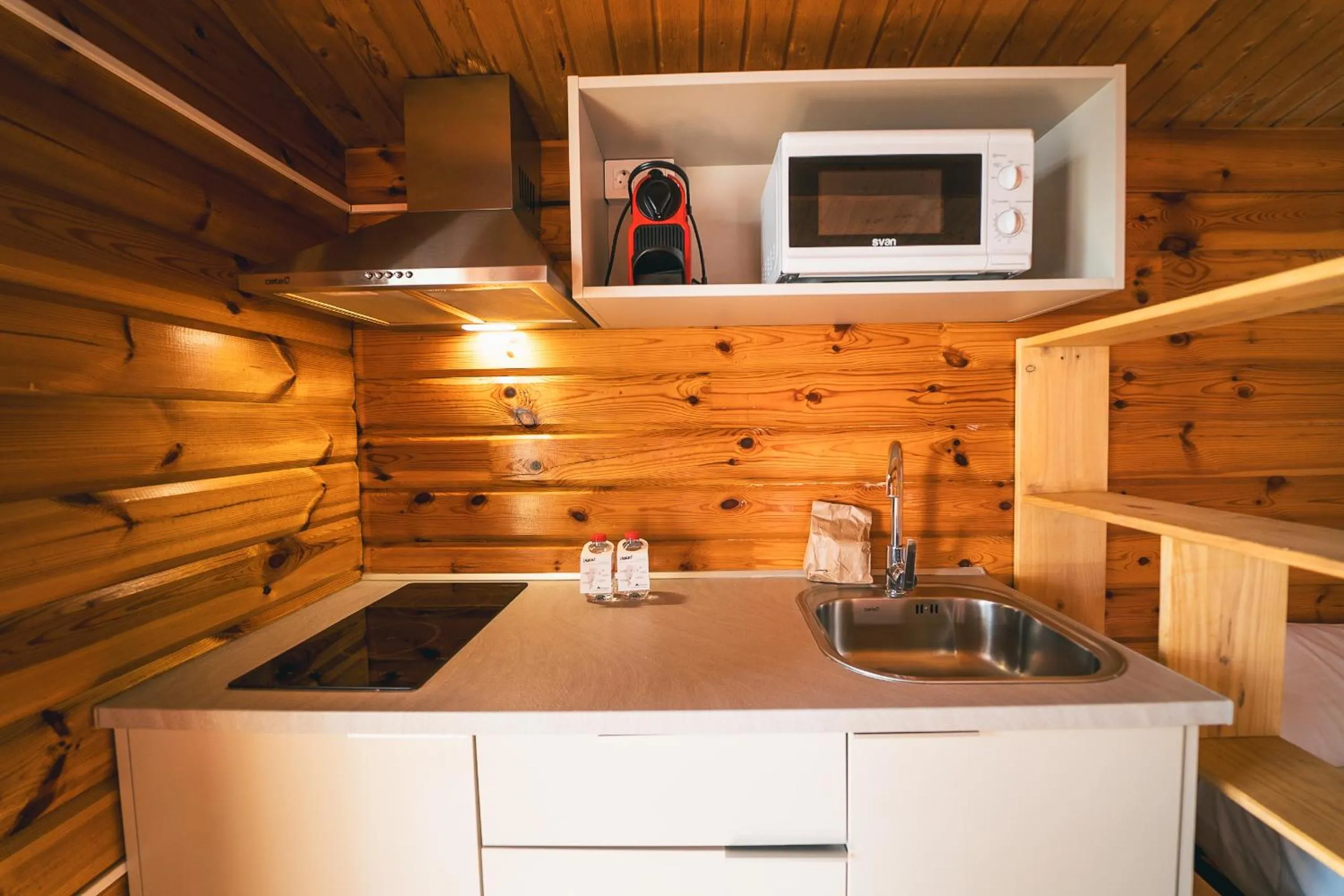 Kitchen or kitchenette in HolaCamp Chilches