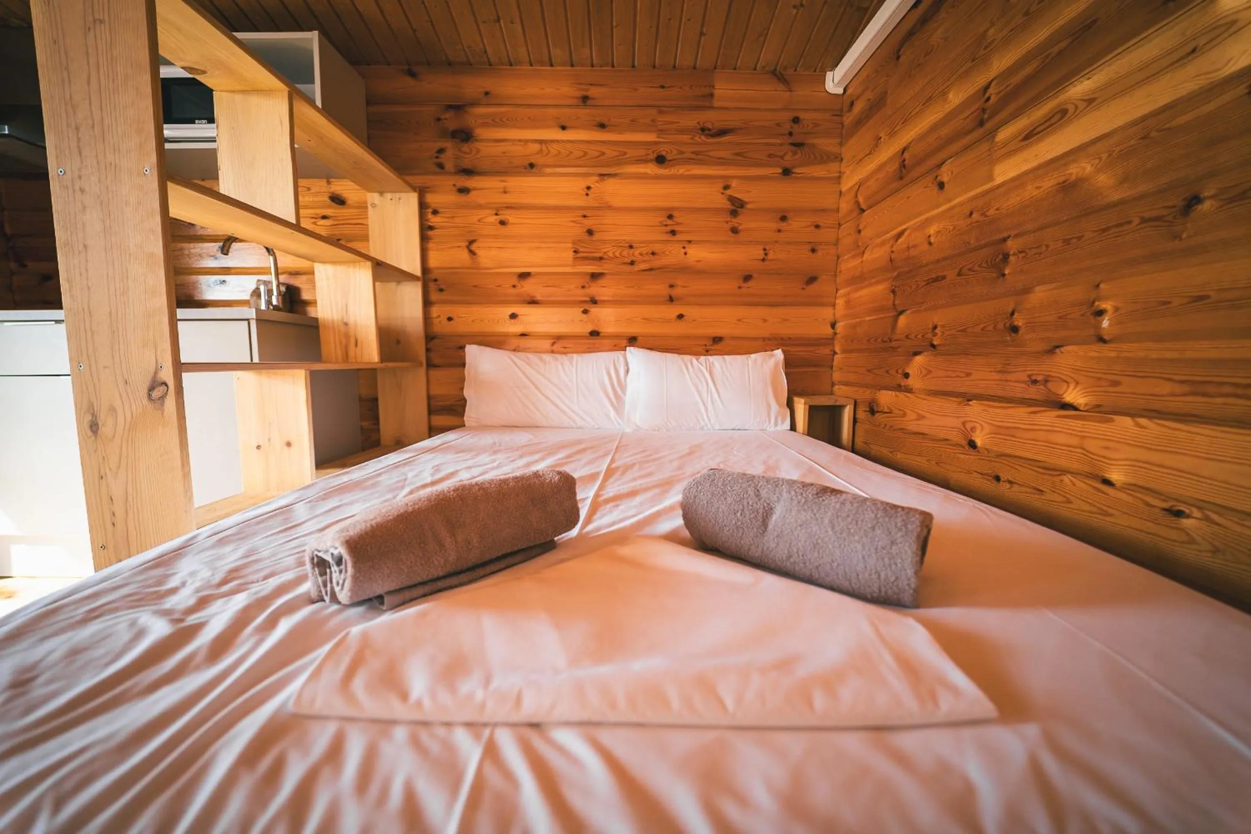 Bed in HolaCamp Chilches