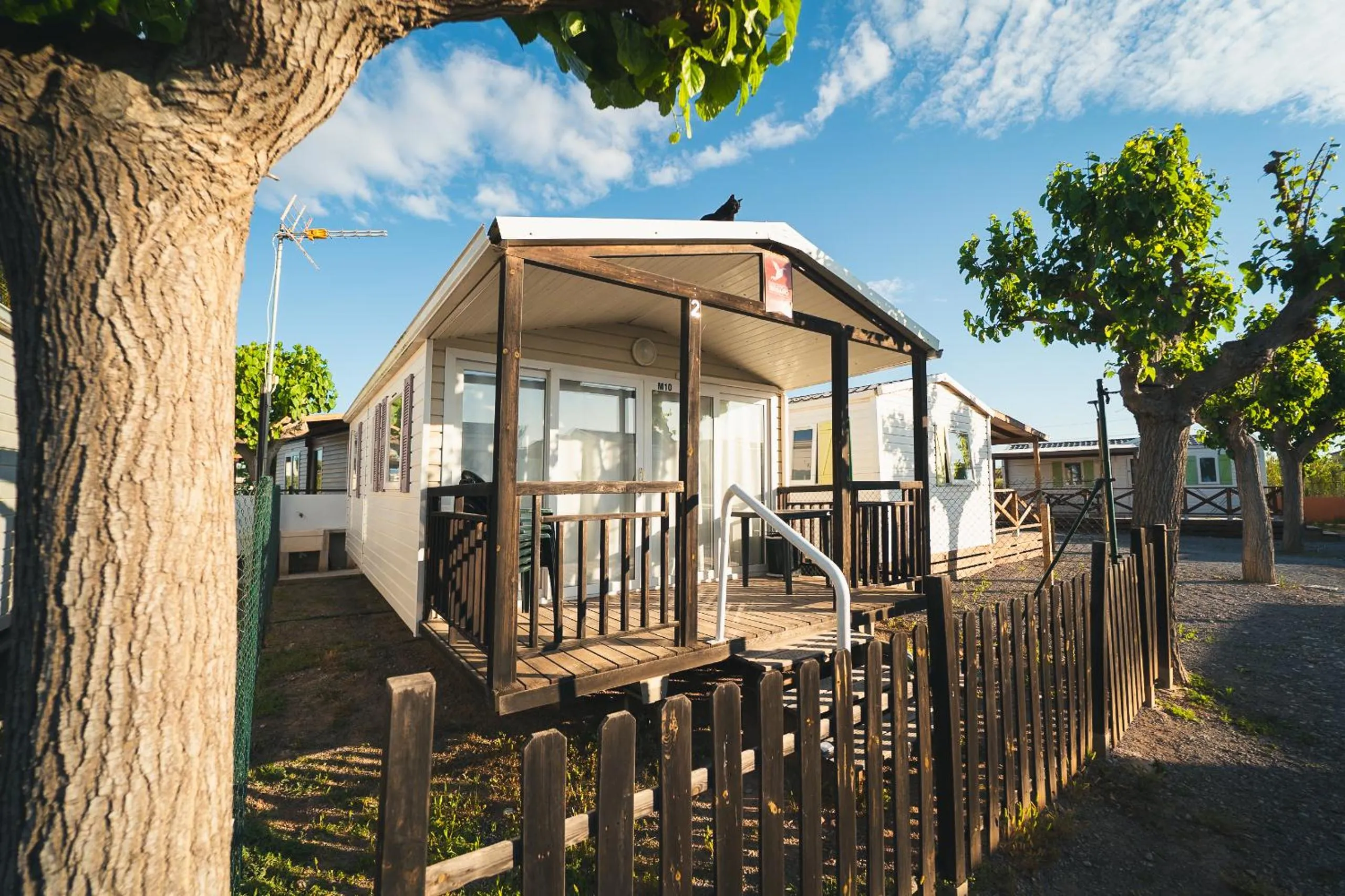 Patio in HolaCamp Chilches