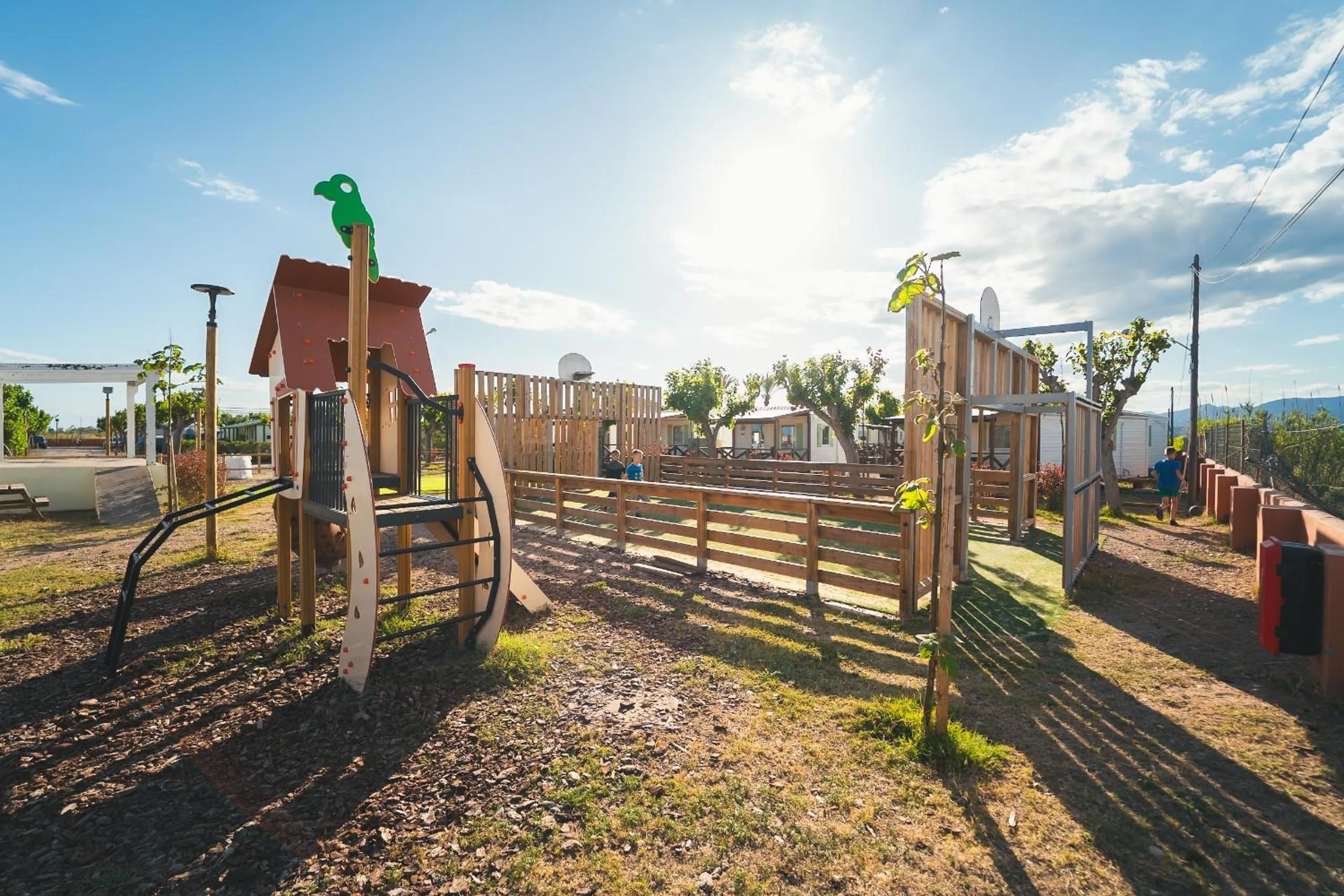 Children play ground in HolaCamp Chilches