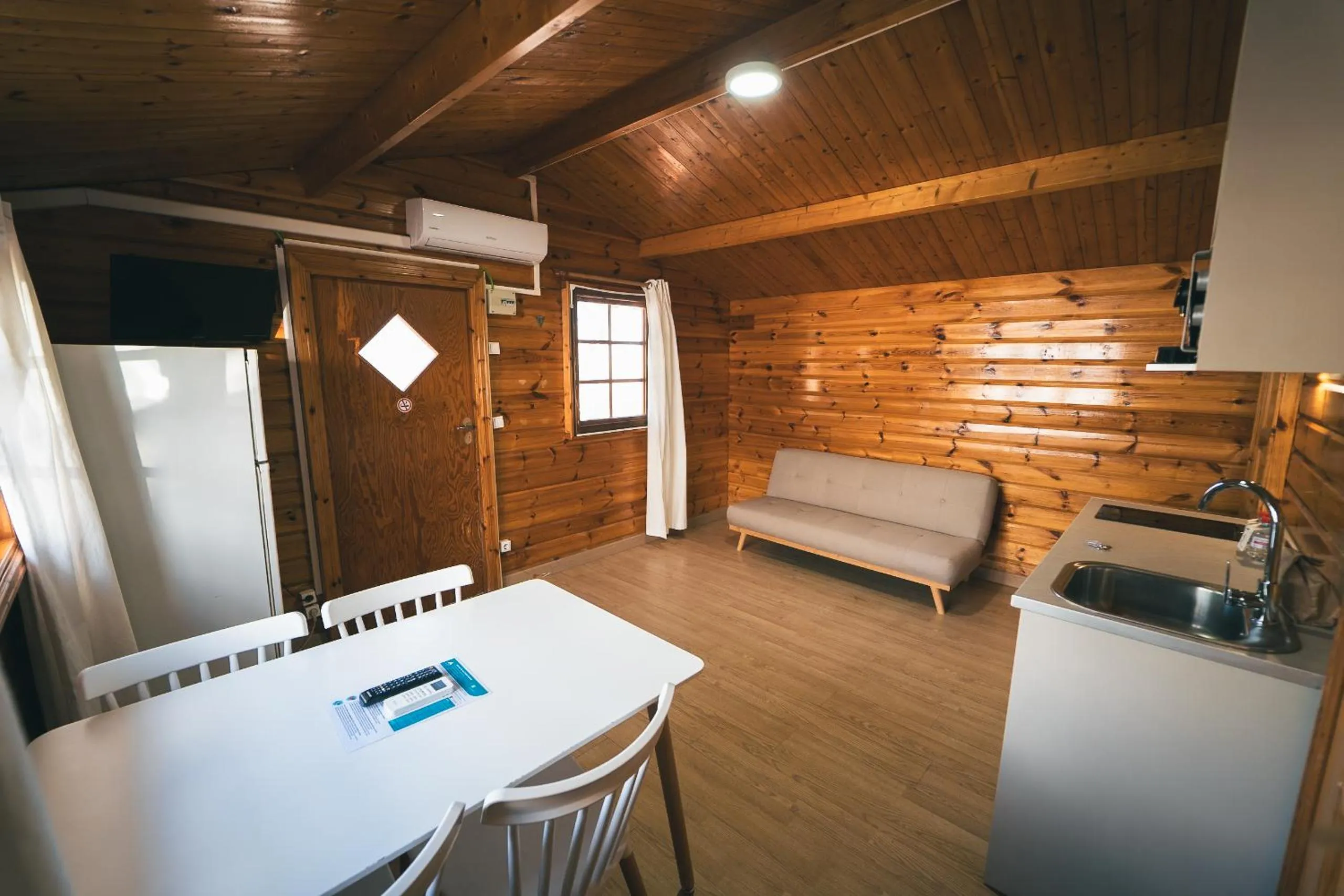 Living room in HolaCamp Chilches