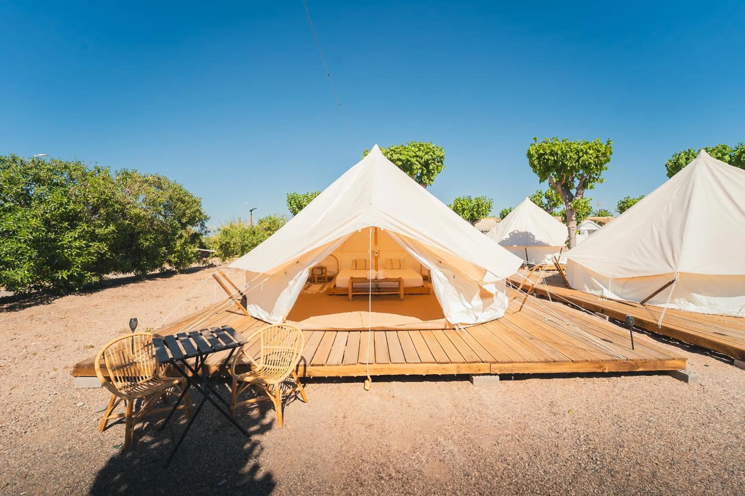 Natural landscape in HolaCamp Chilches