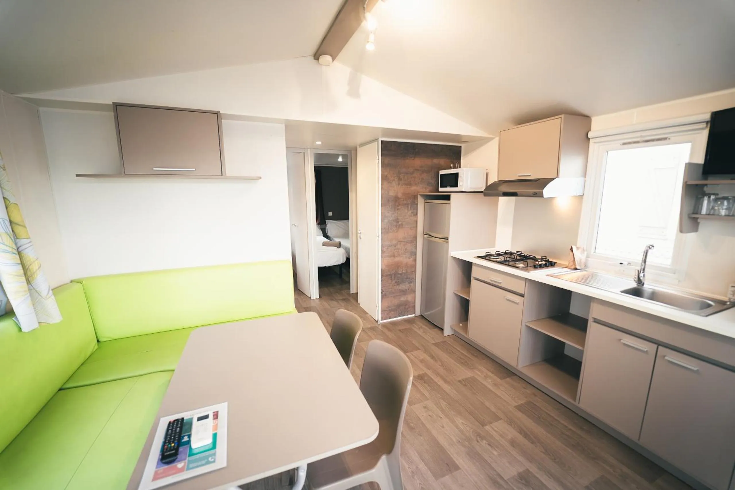 Kitchen or kitchenette in HolaCamp Chilches