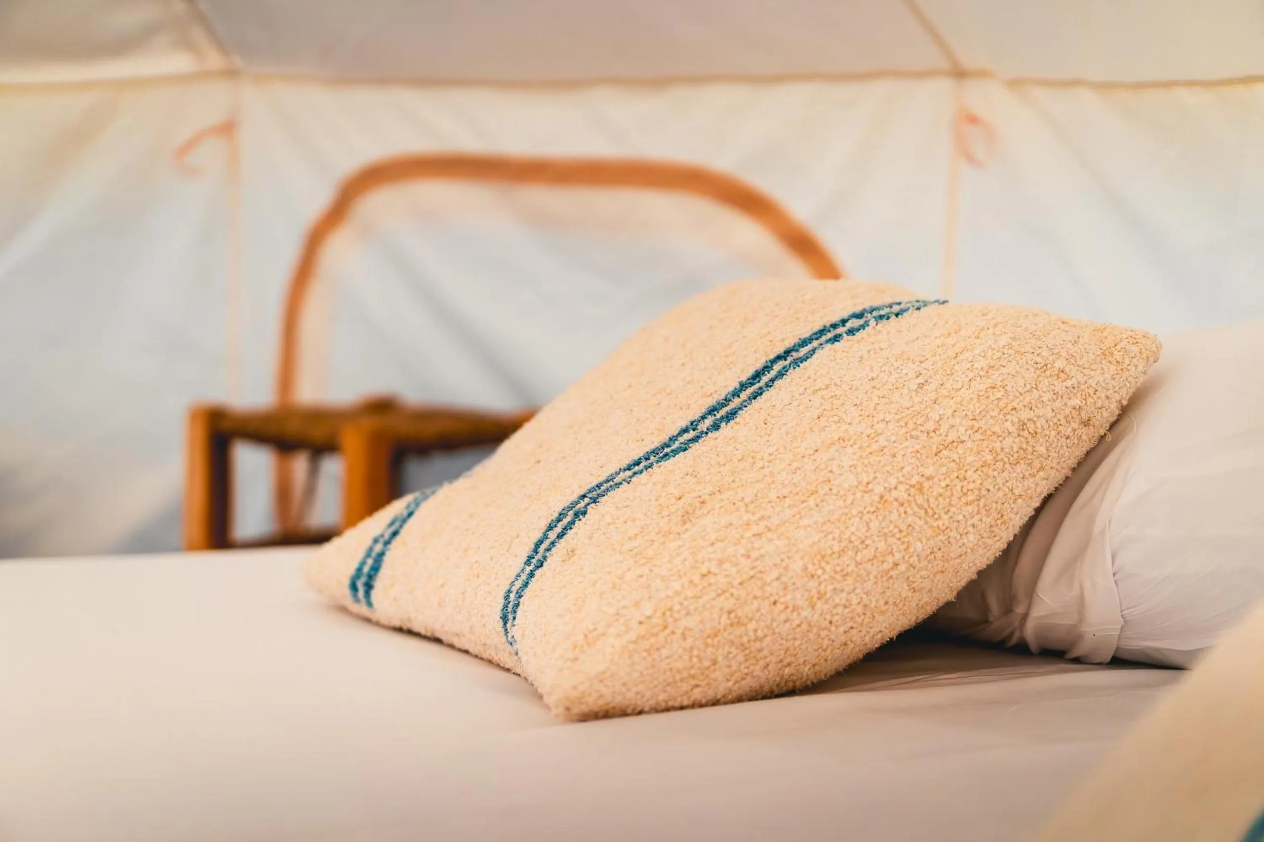 Bed in HolaCamp Chilches