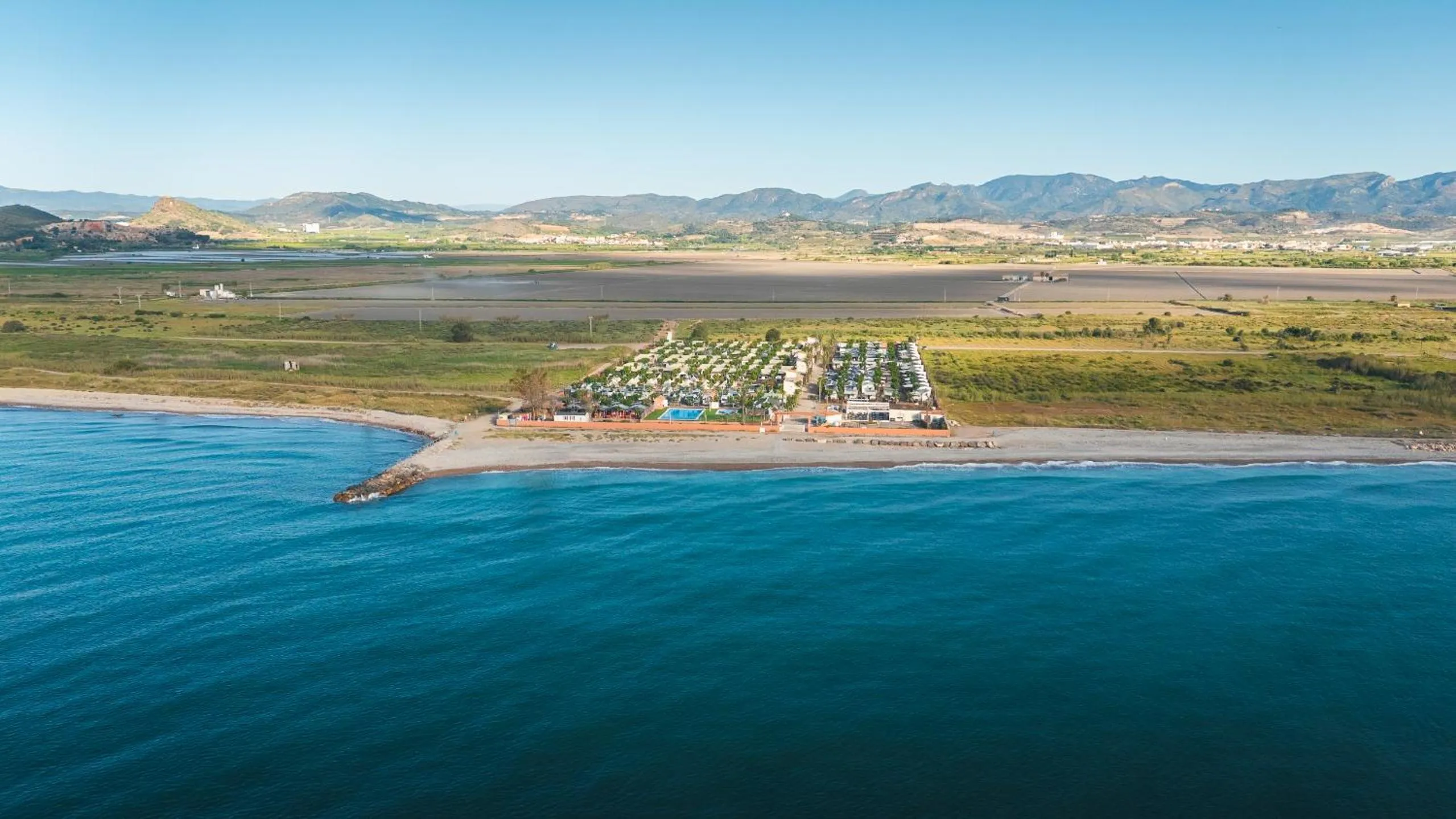 Bird's eye view in HolaCamp Chilches