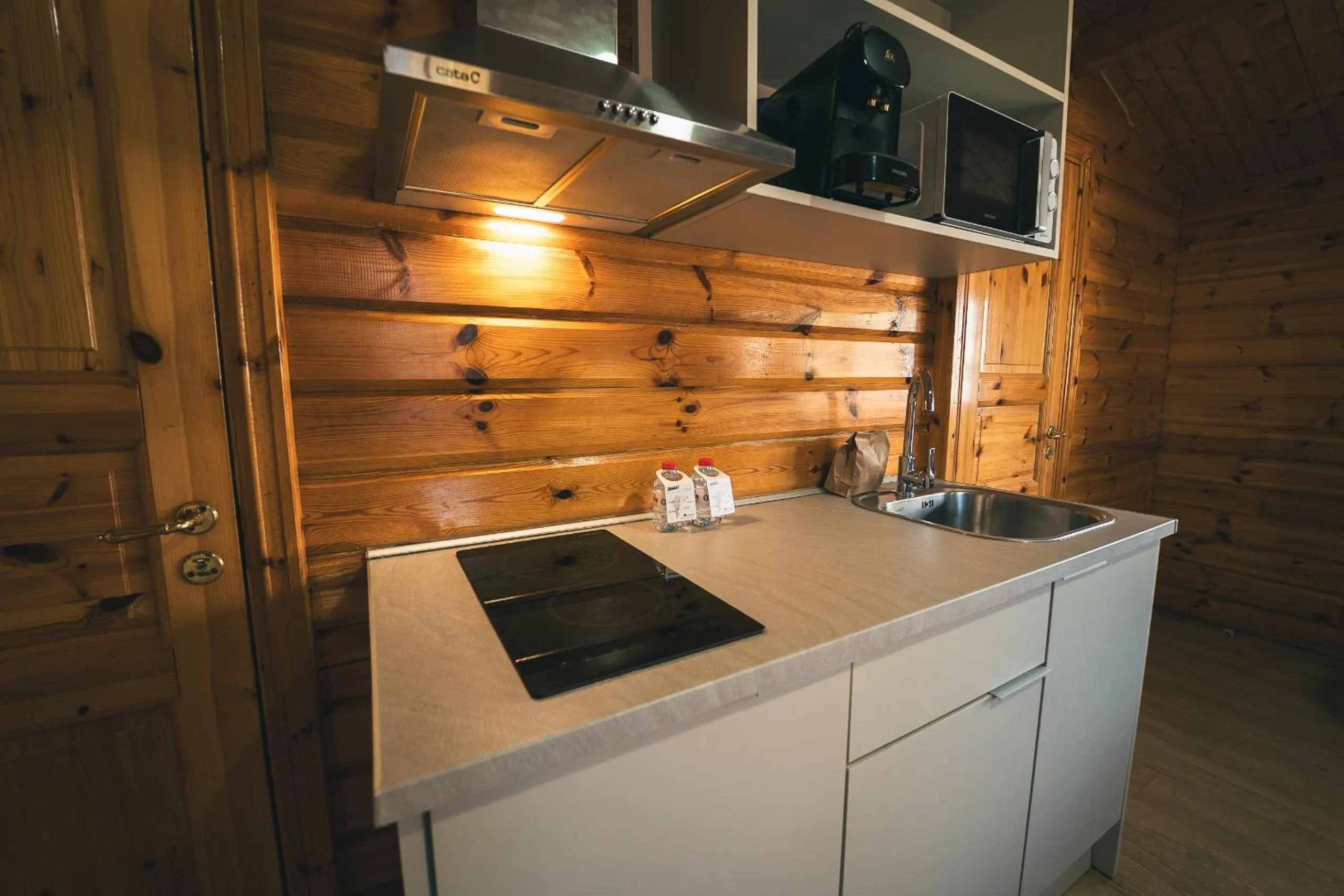 Kitchen or kitchenette in HolaCamp Chilches