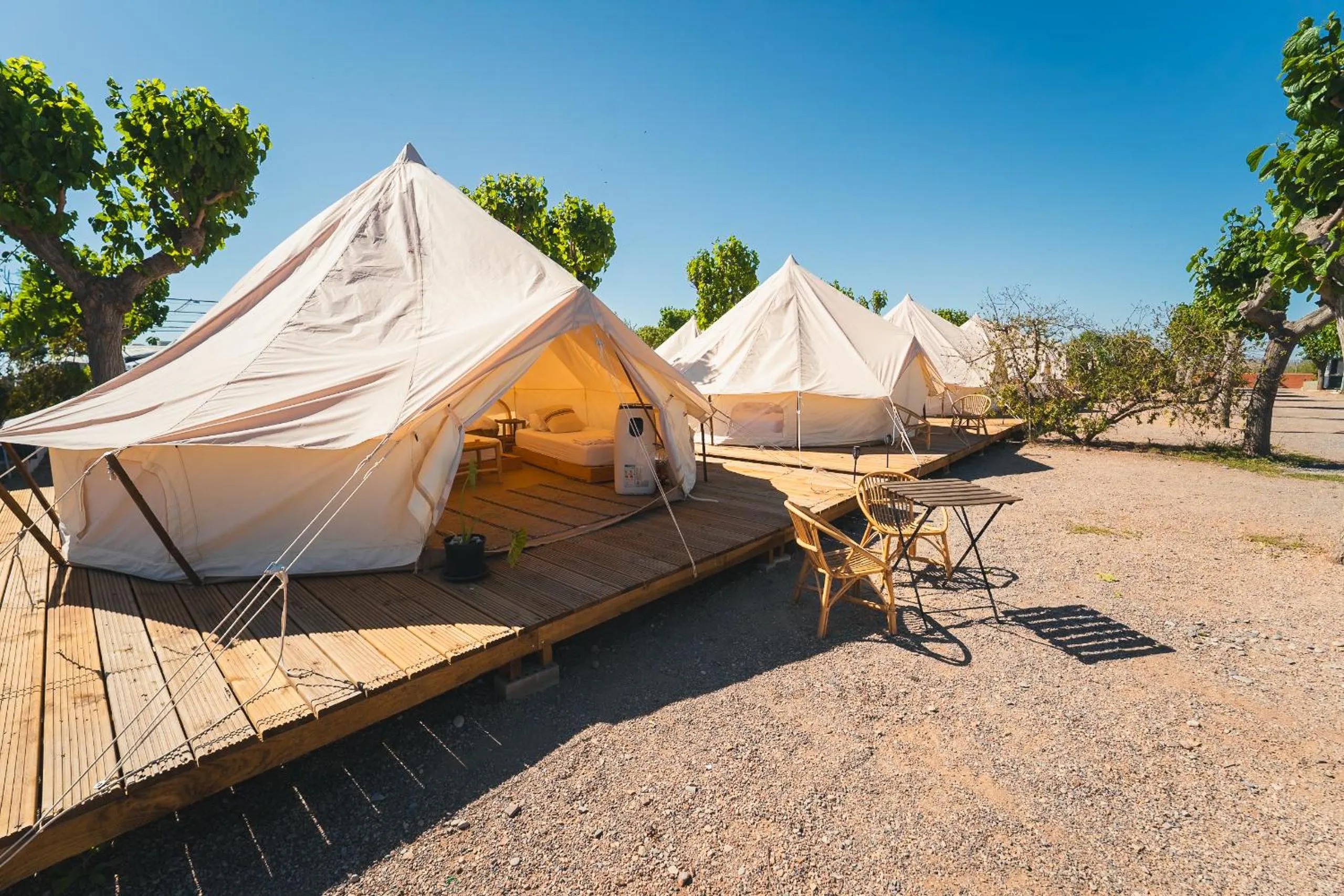 Area and facilities in HolaCamp Chilches