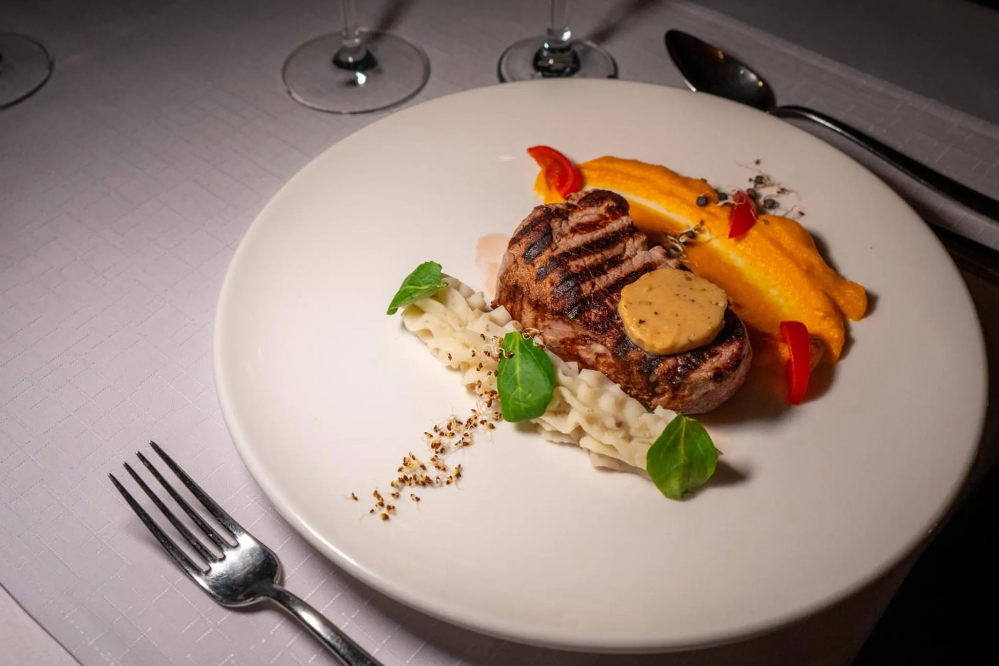 Food close-up in Radon Plaza