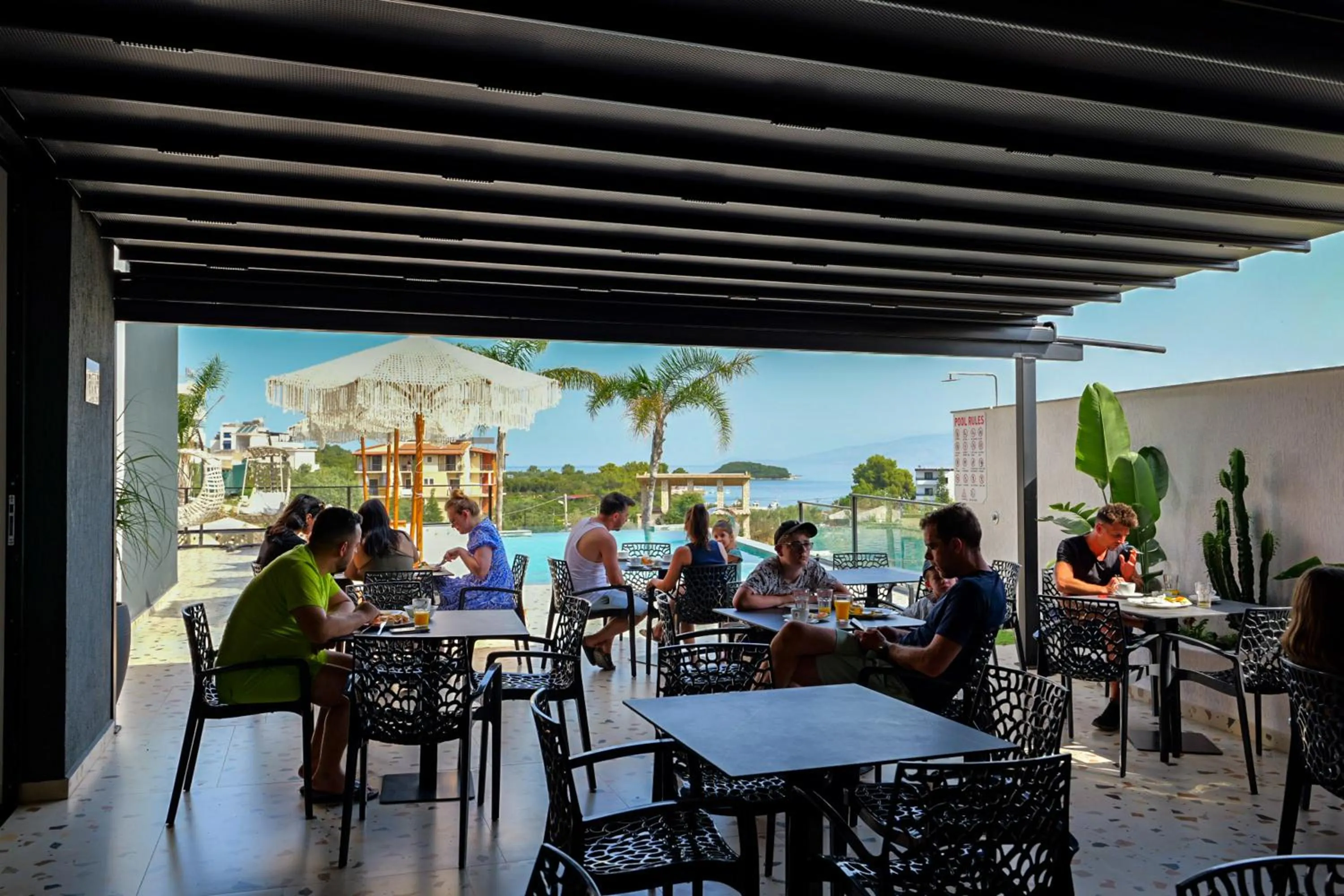 People in Sunlight Hotel