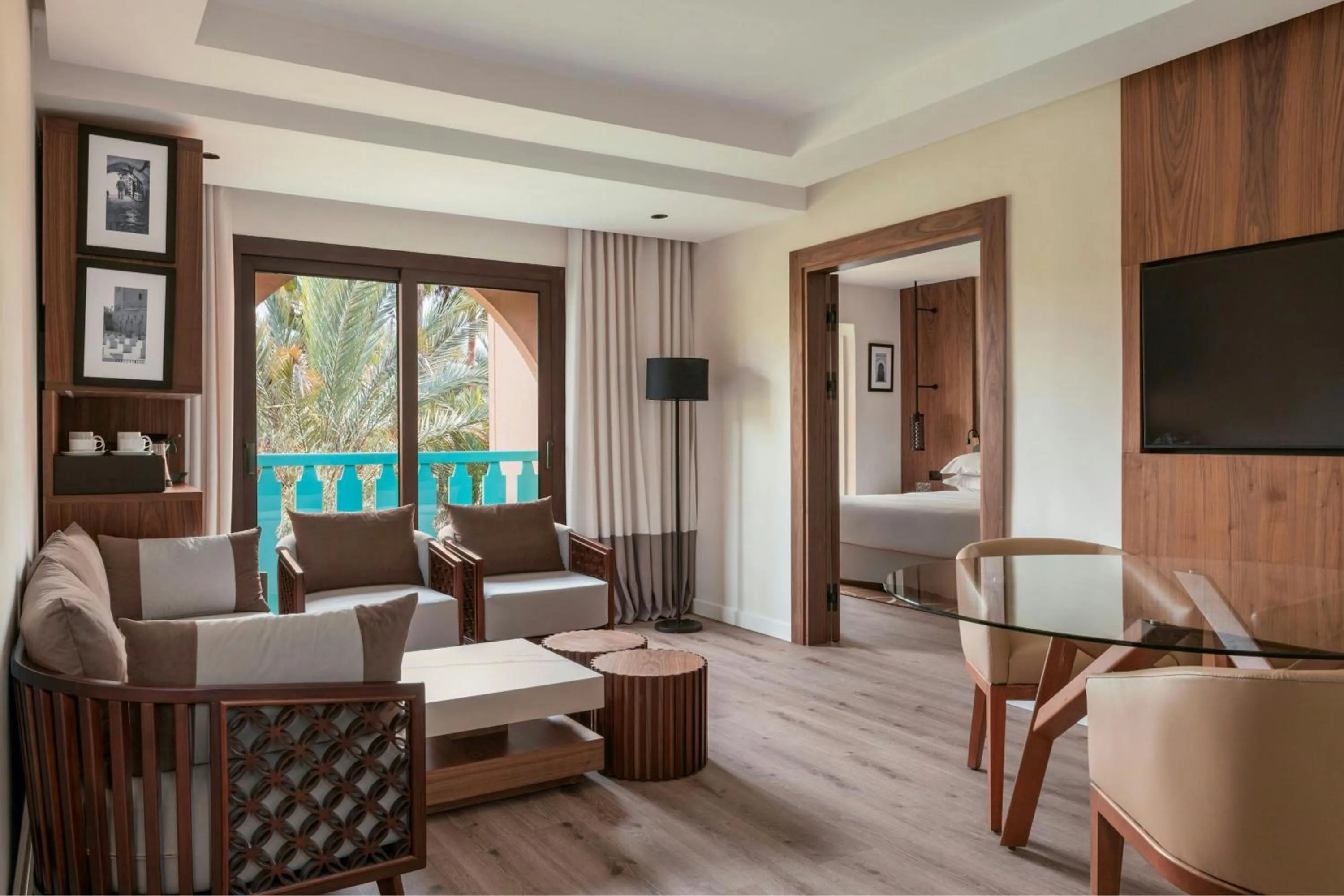 Living room in Le Meridien N'fis