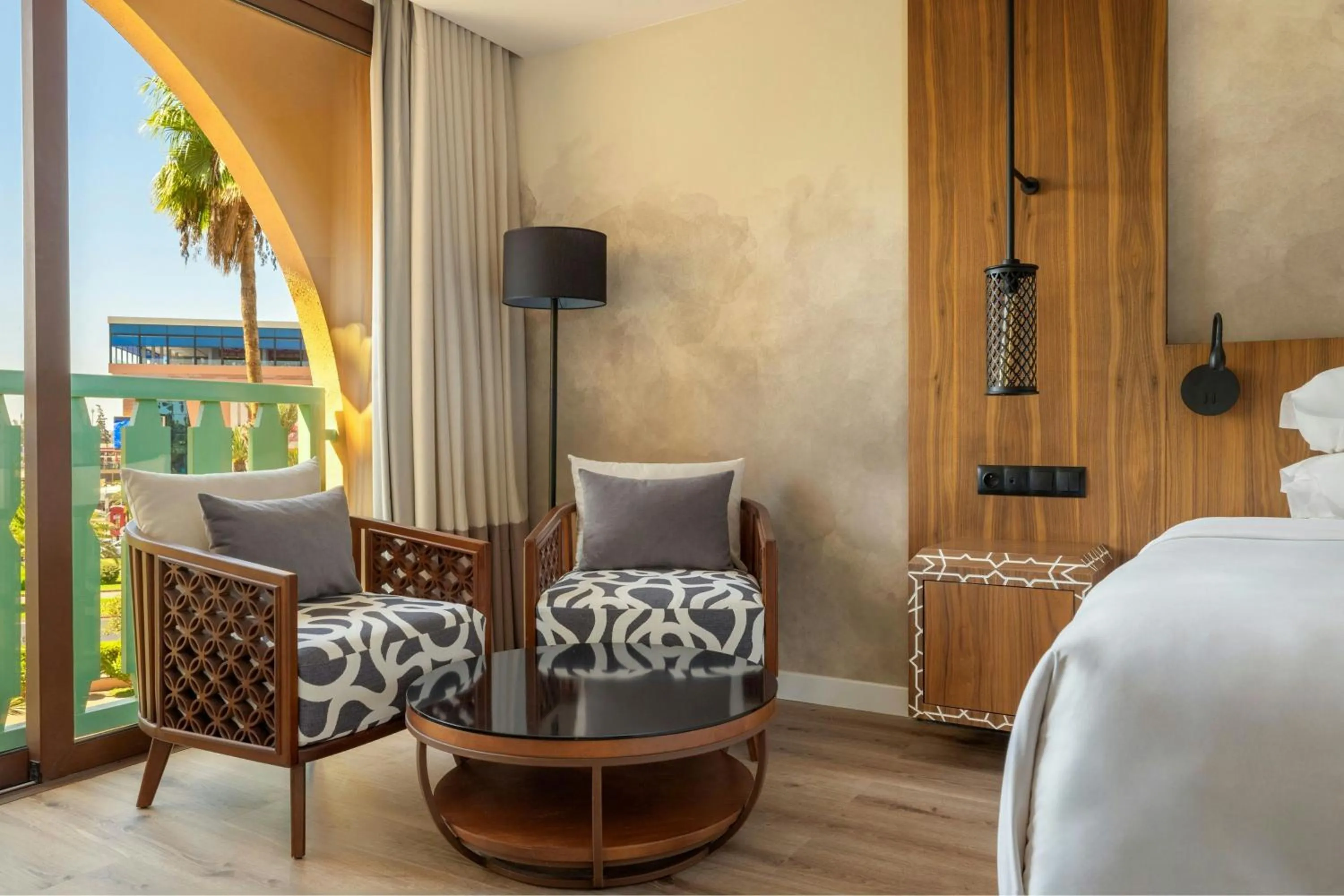 Photo of the whole room, Bed in Le Meridien N'fis