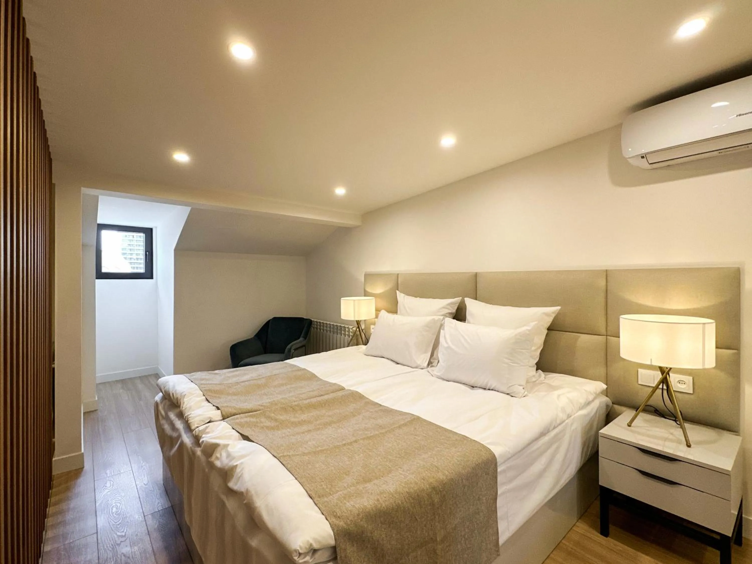 Bed in RIS Opera Apartments Yerevan