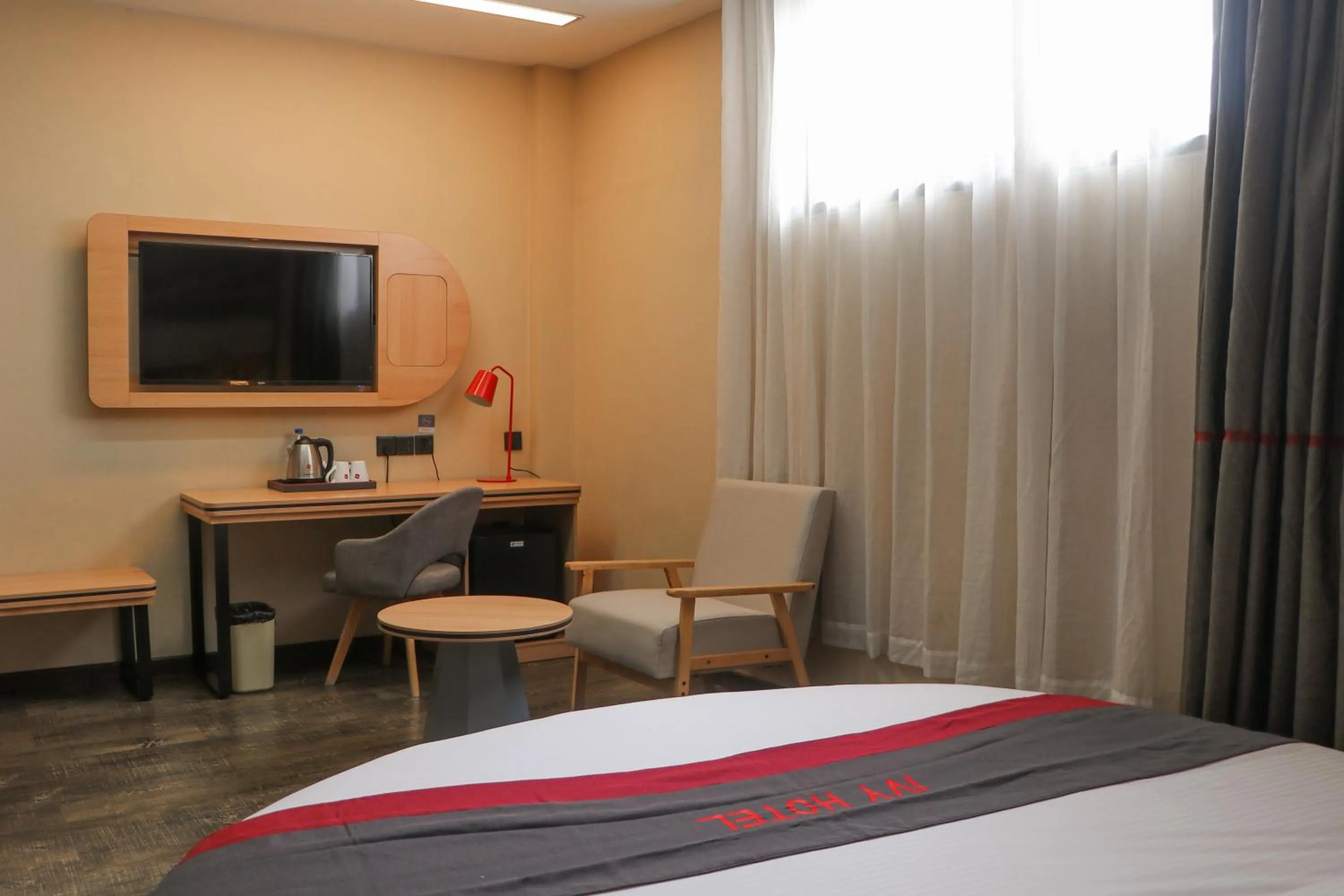 Bed in IVY Hotel Addis Ababa Airport branch