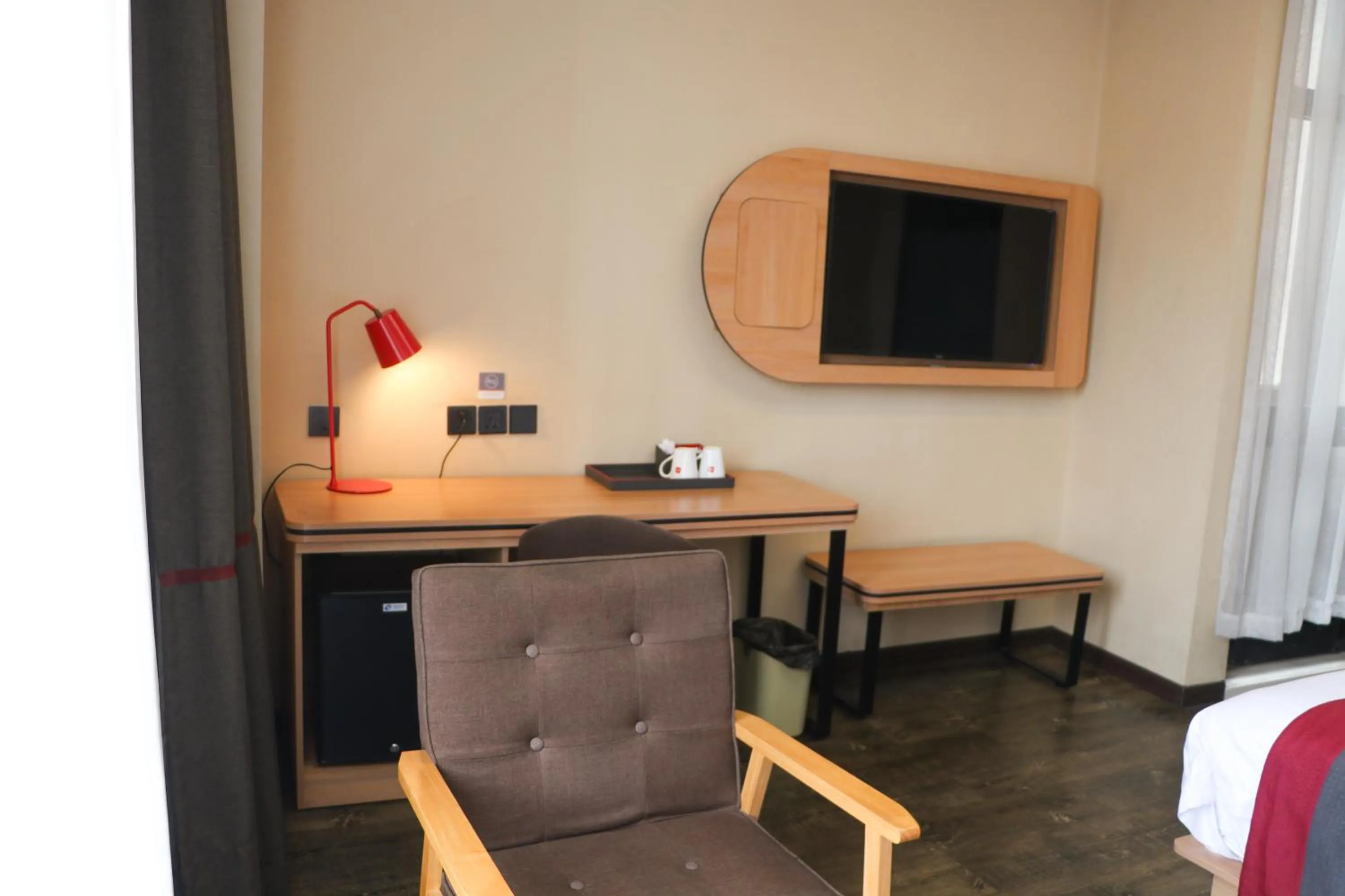 Bed in IVY Hotel Addis Ababa Airport branch