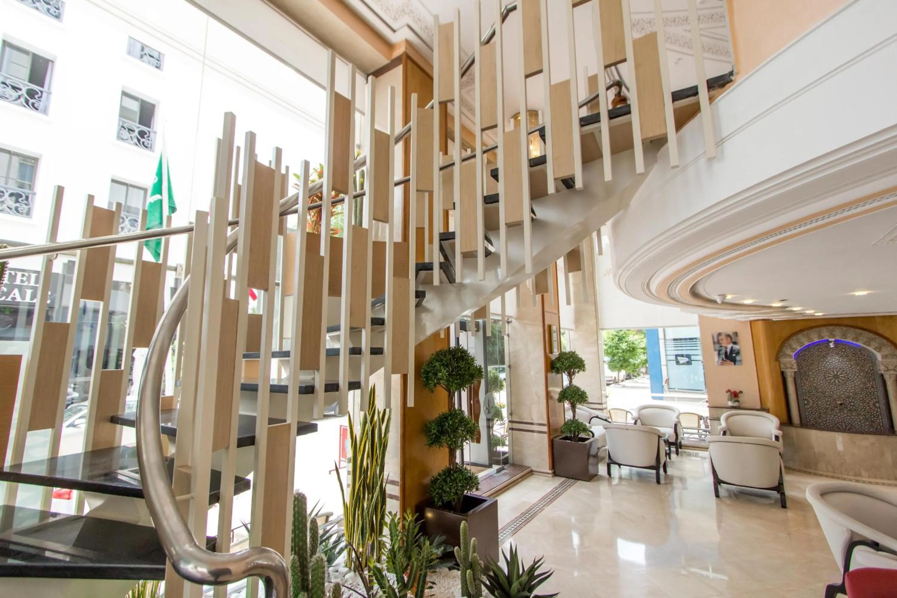 Lobby or reception in Zahrat Al Jabal