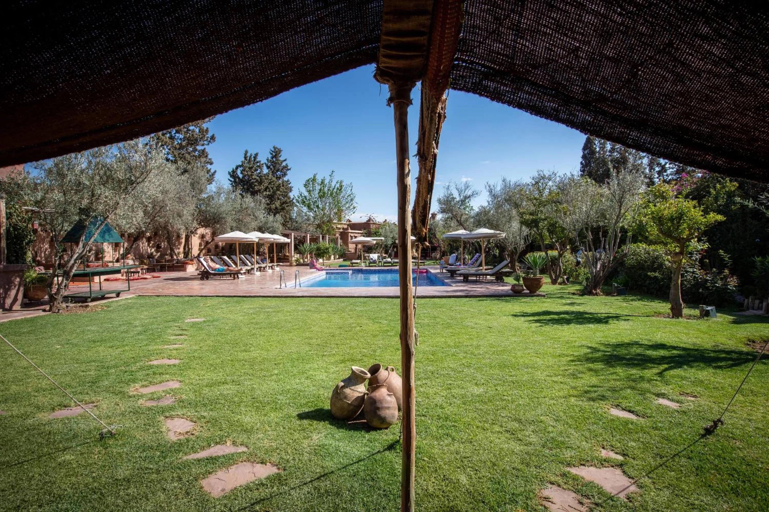 Swimming pool in Jnane Leila