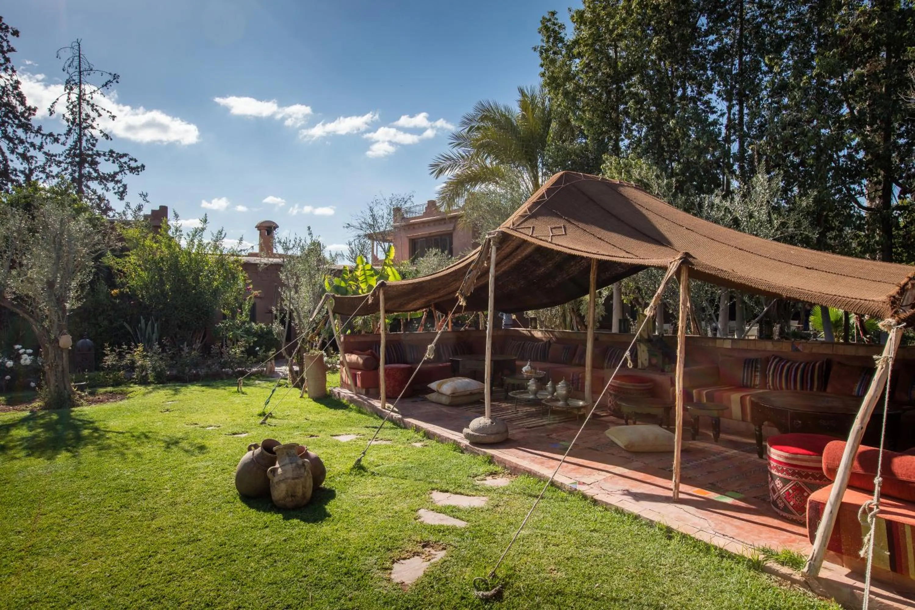 Patio in Jnane Leila