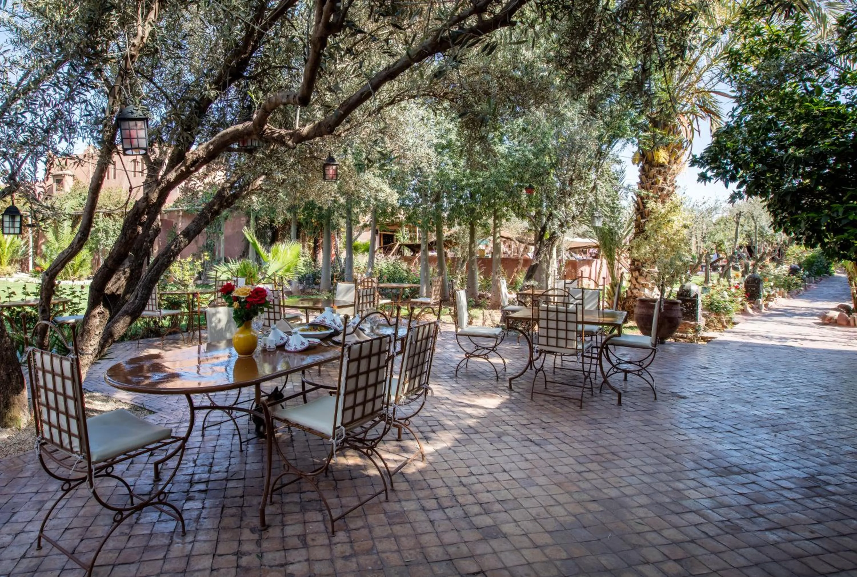 Patio in Jnane Leila