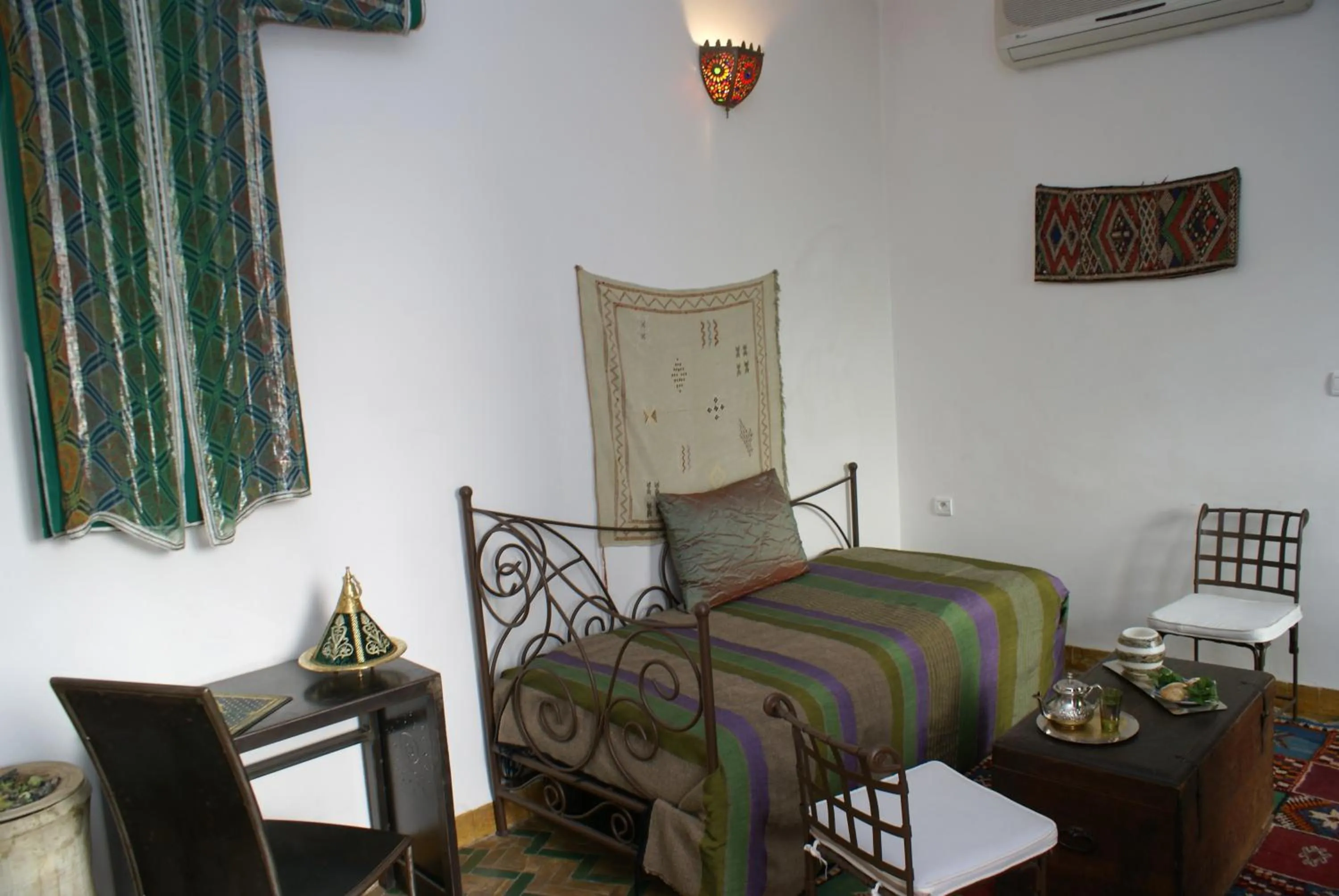 Seating area in Riad Attarine