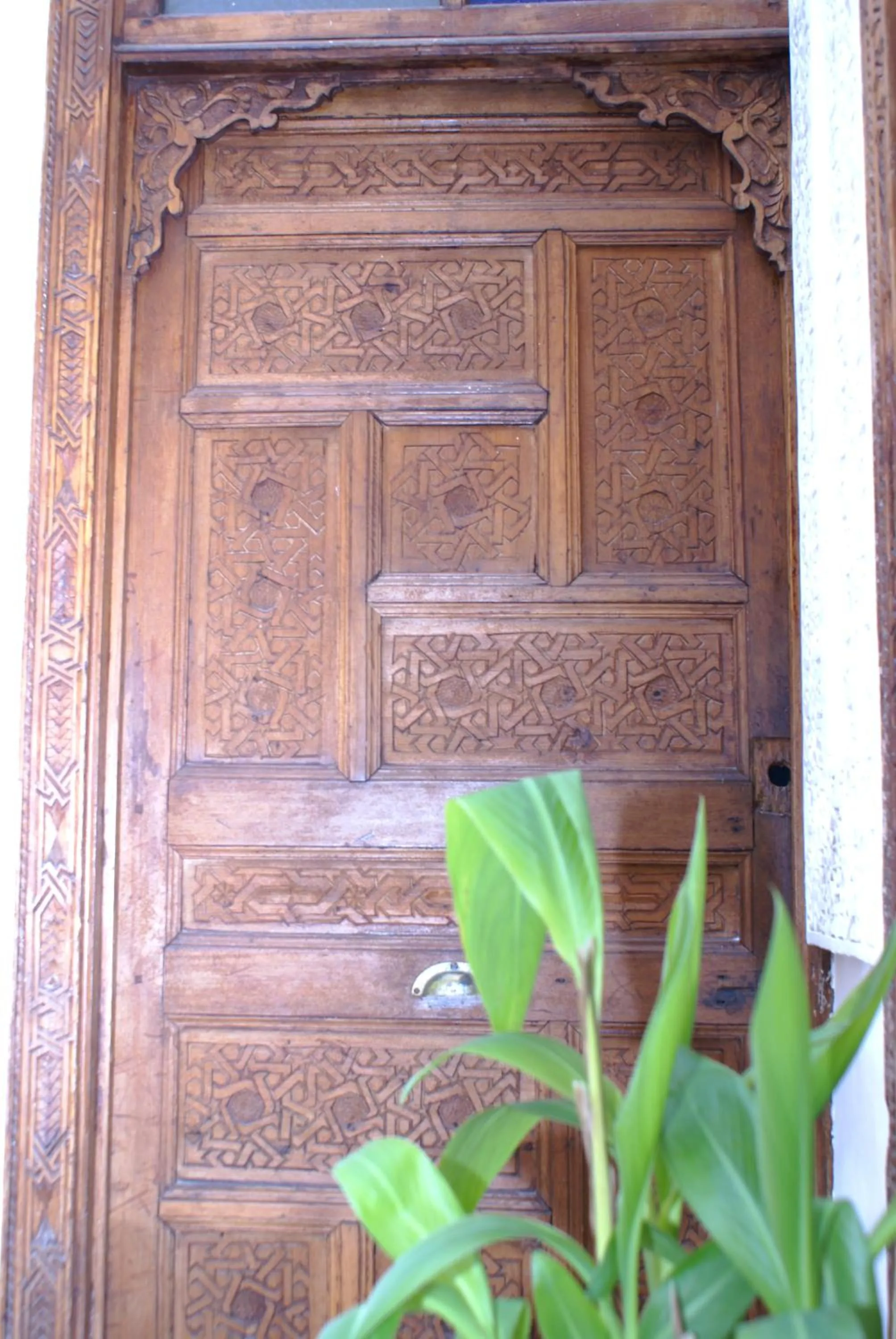 Decorative detail in Riad Attarine