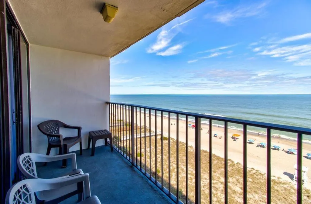 Balcony/Terrace in 0809 Carolina Shores by Atlantic Towers
