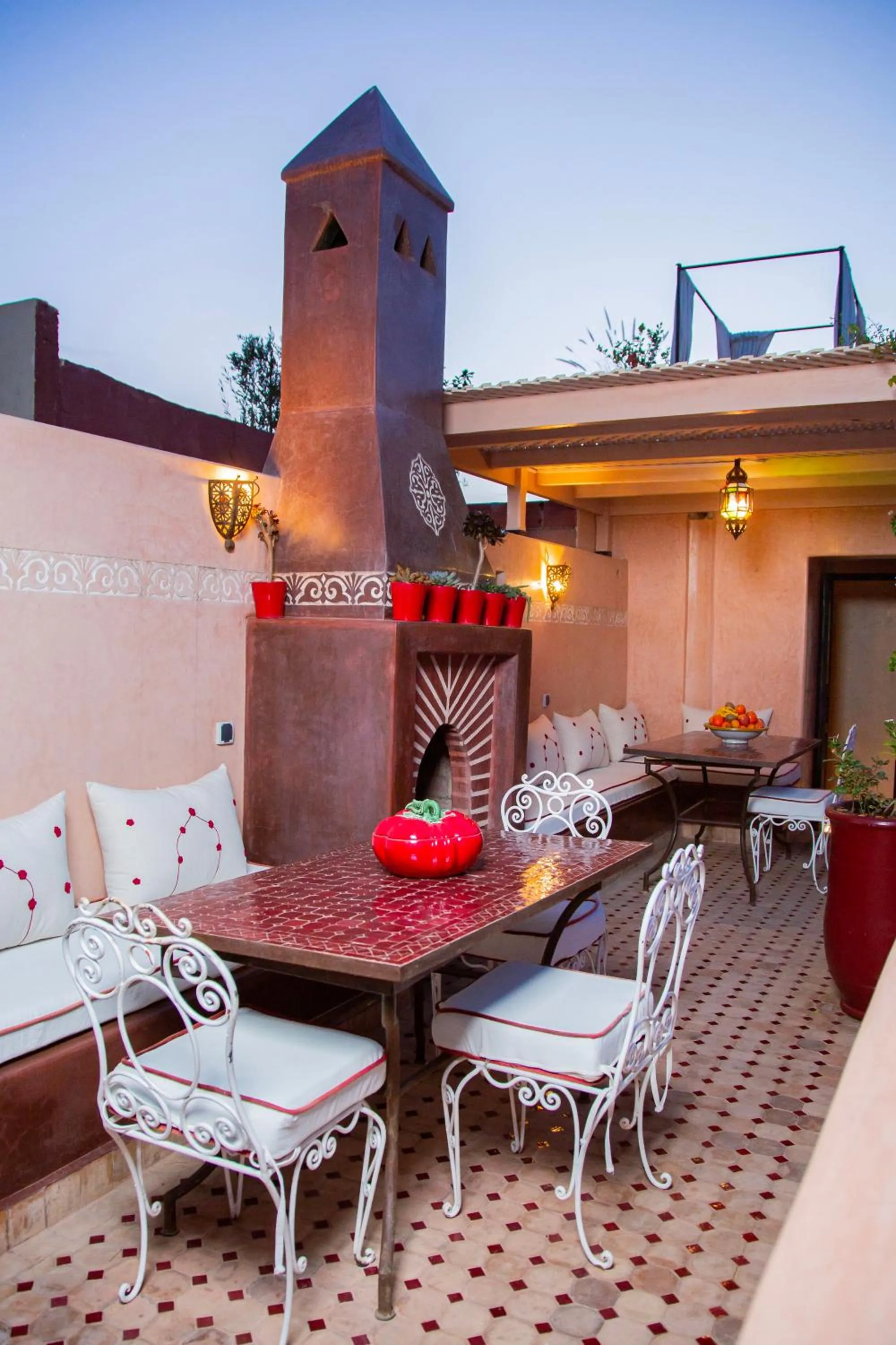 Patio in Riad Ta'achchaqa