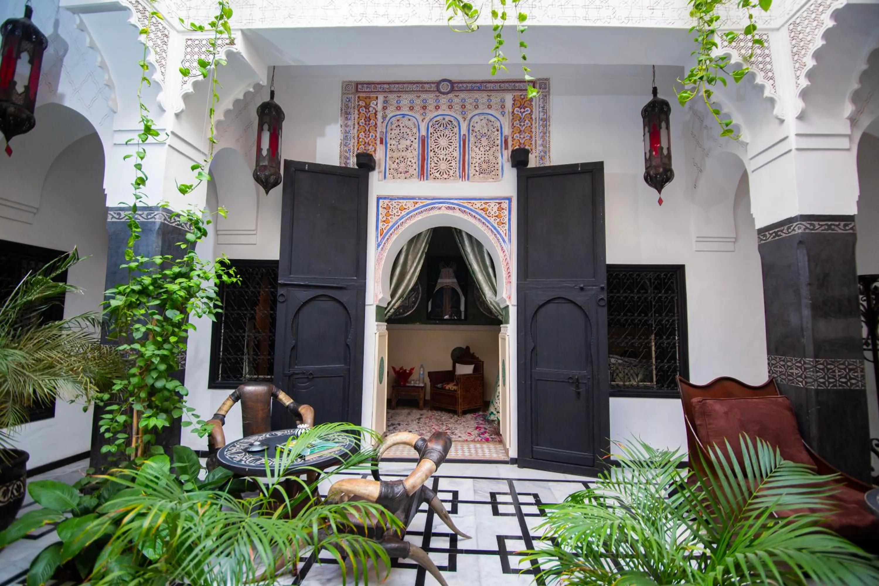 Patio in Riad Ta'achchaqa