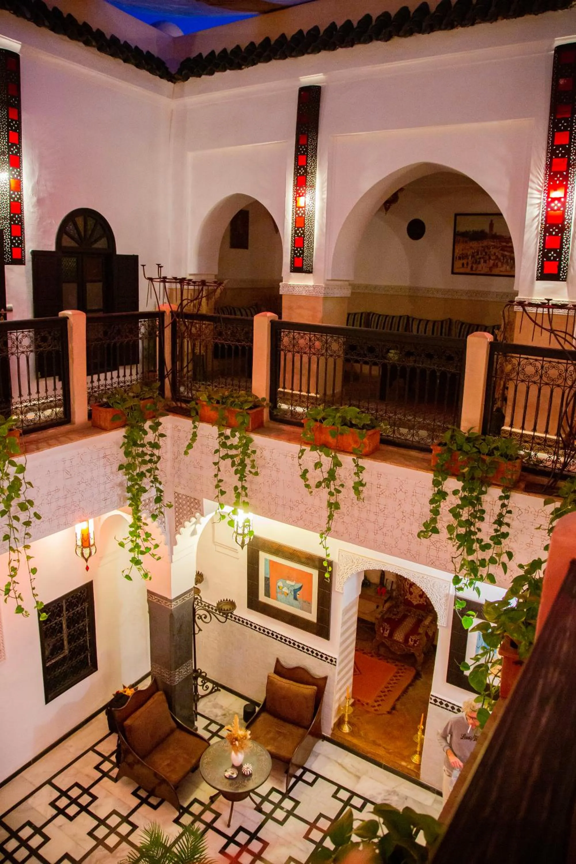 Patio in Riad Ta'achchaqa