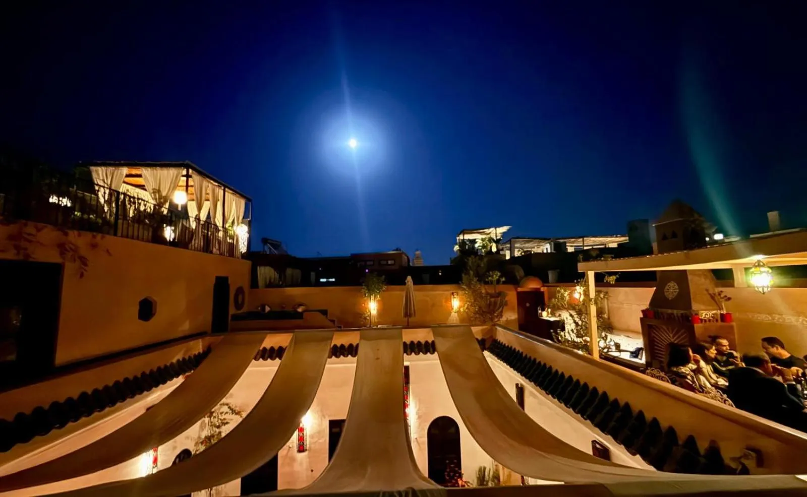 Patio in Riad Ta'achchaqa