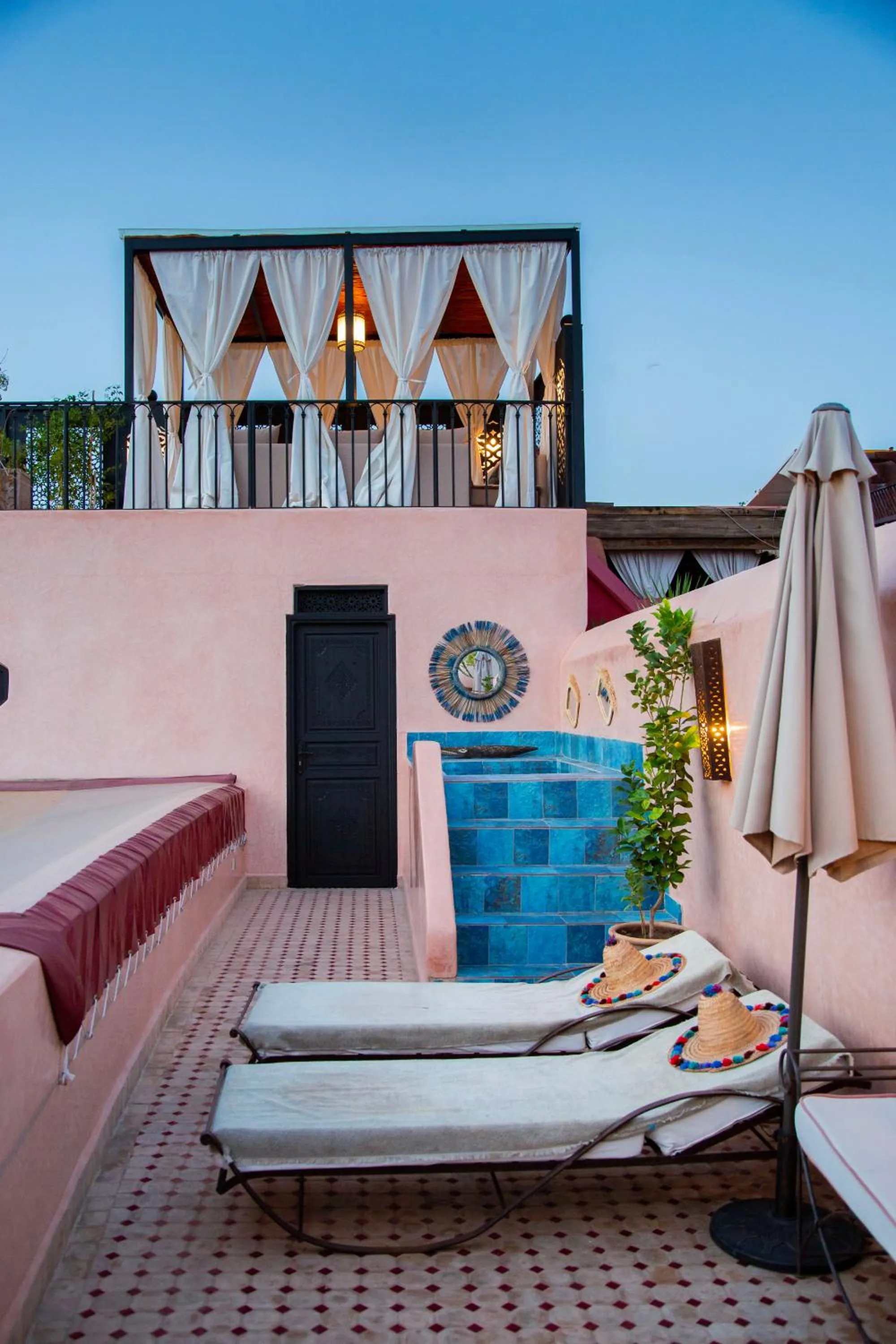 Patio in Riad Ta'achchaqa