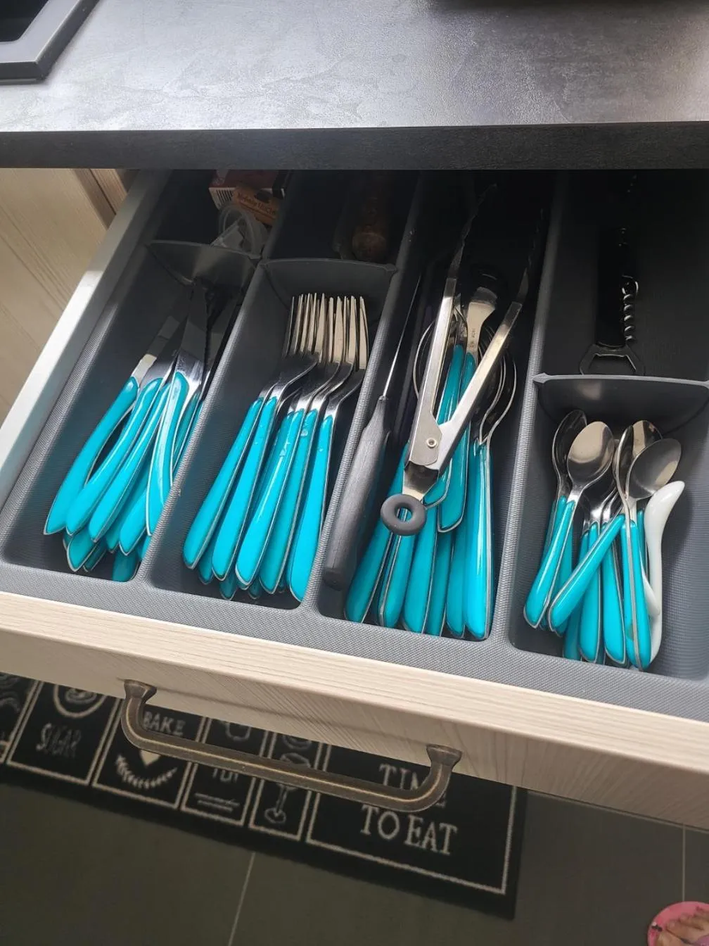 Kitchen or kitchenette in L'escale Romanesque