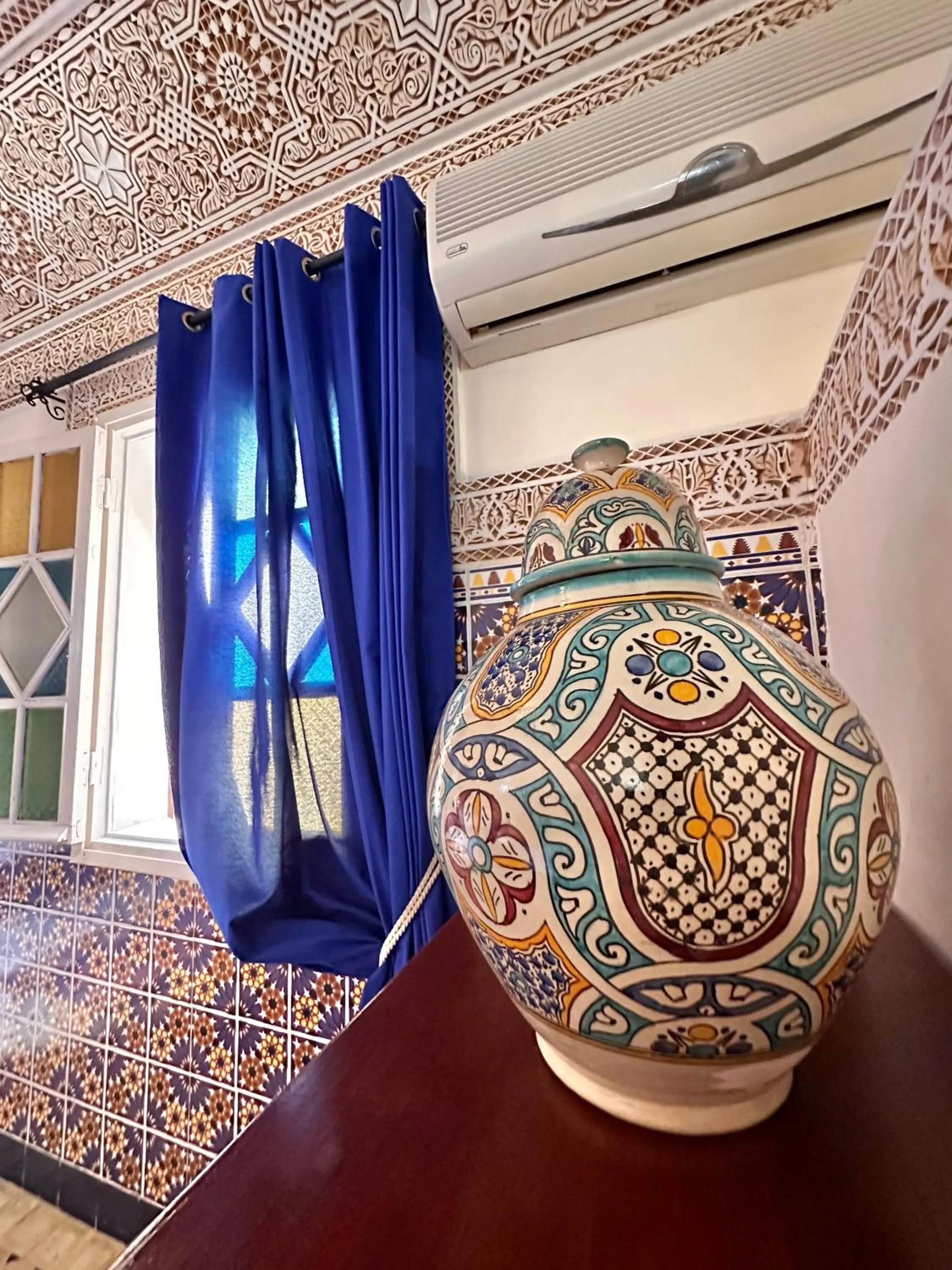 Decorative detail in Riad Shaden