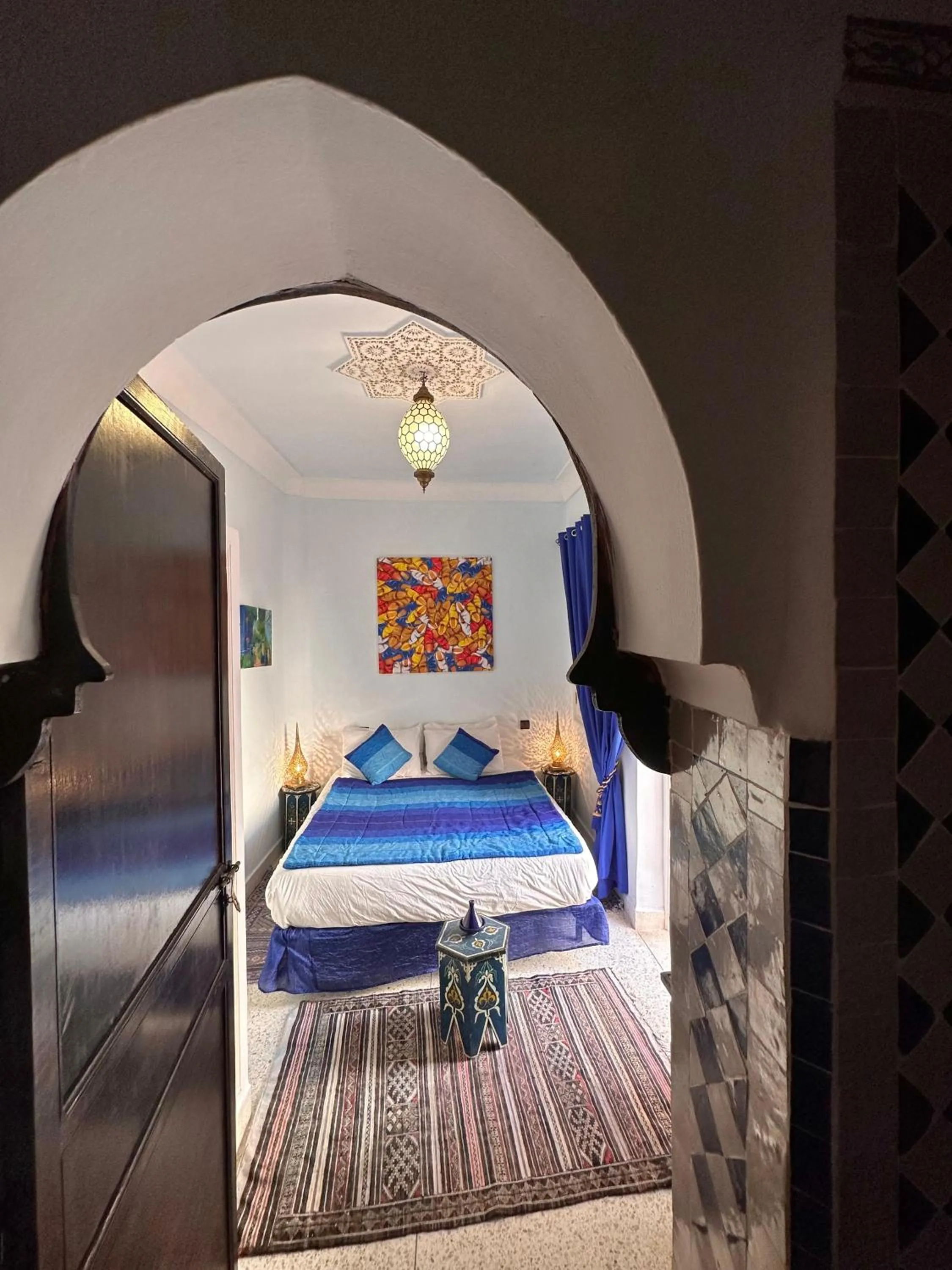 Photo of the whole room, Bed in Riad Shaden