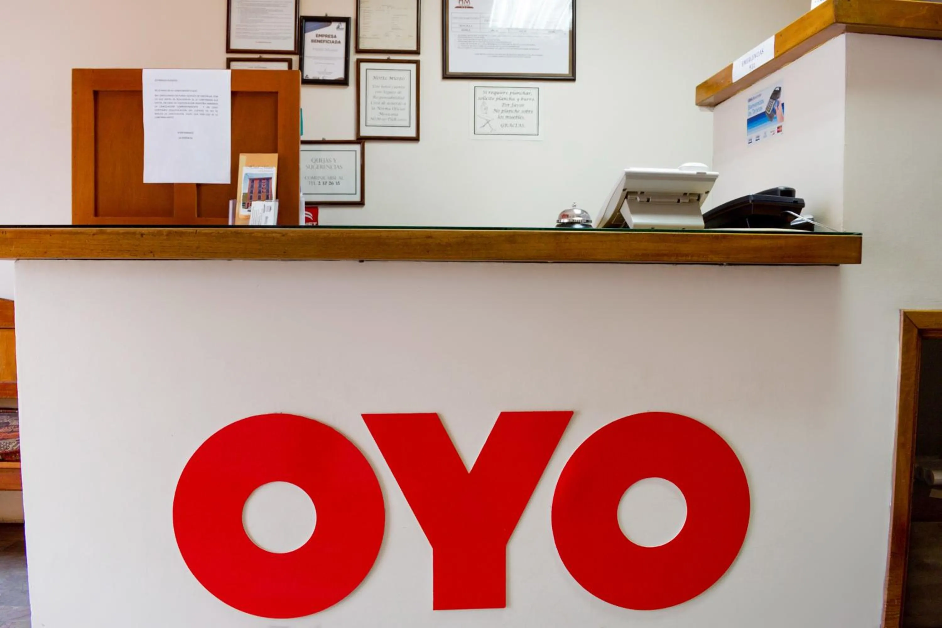 Lobby or reception in OYO Hotel Museo