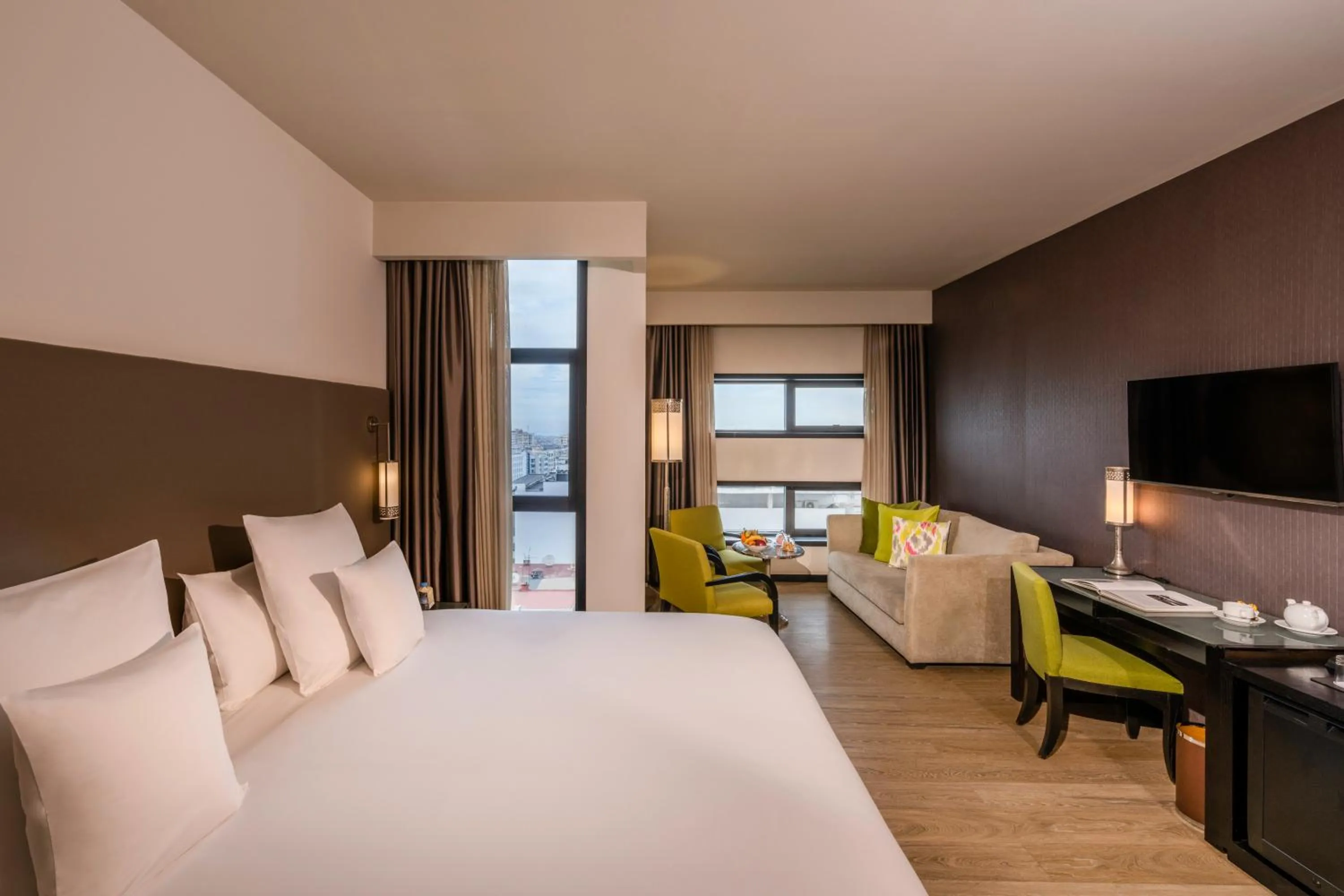 Bed in Barceló Casablanca