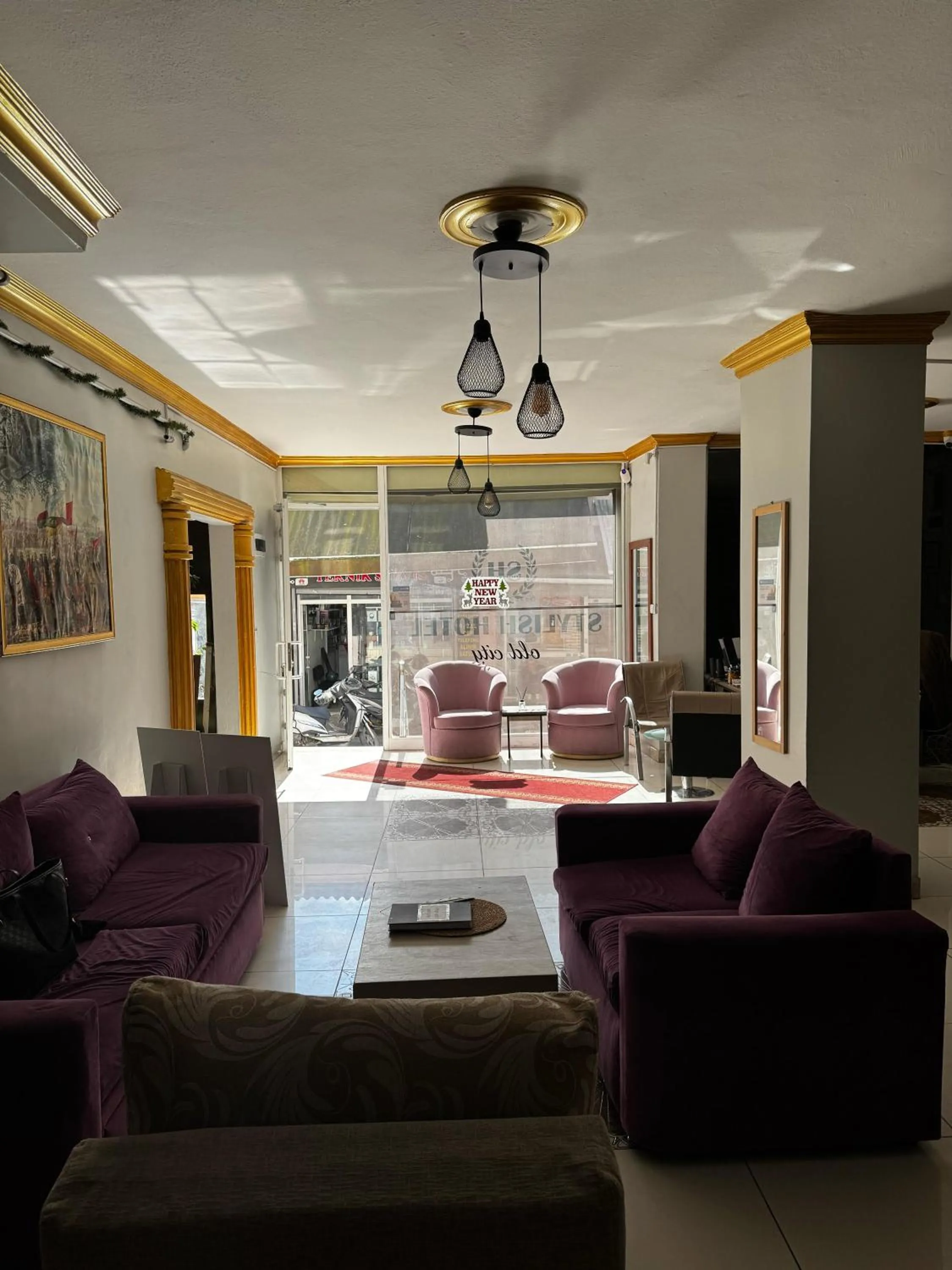 Seating area in Stylish Hotel Old City