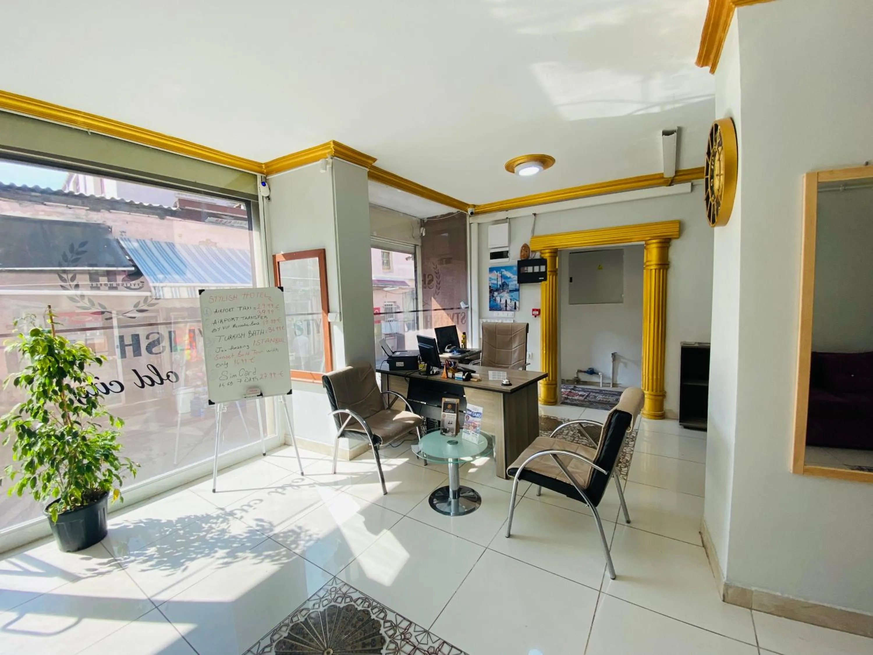 Lobby or reception in Stylish Hotel Old City