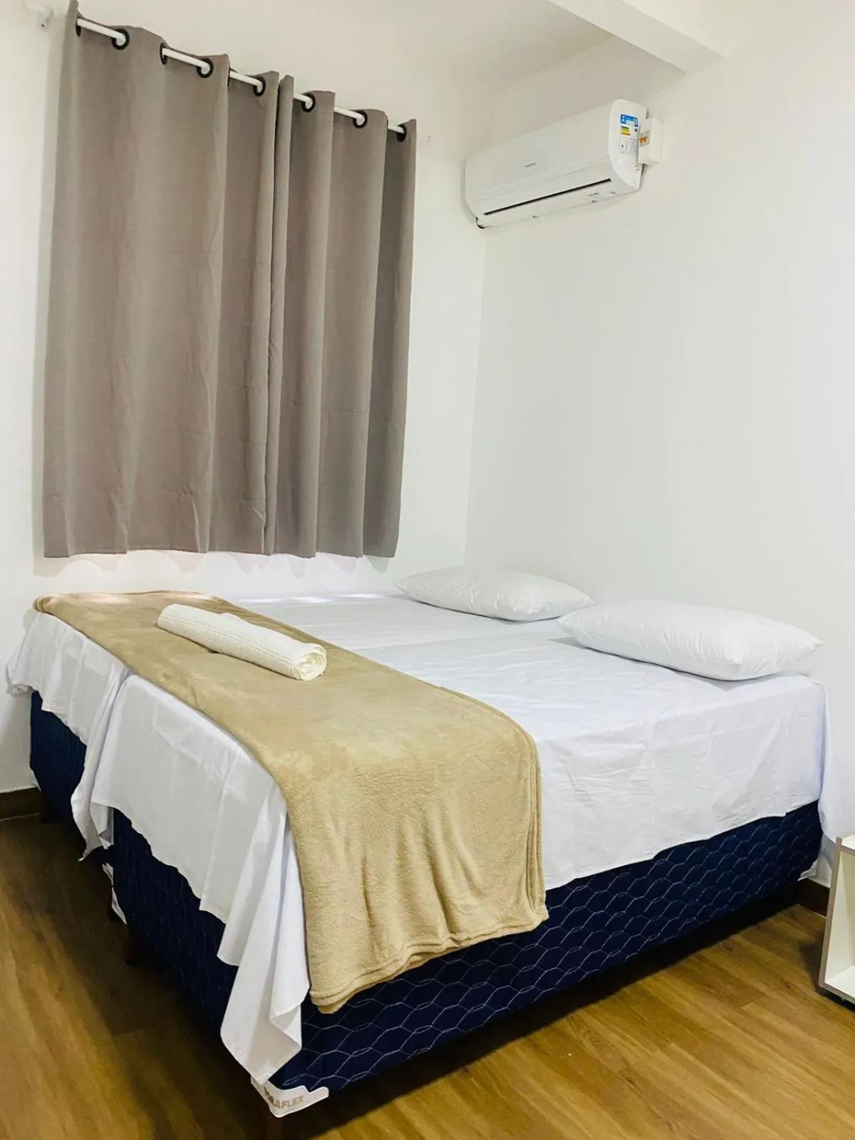 Bedroom, Bed in Hotel Santorine Plaza - Itabira - Próximo a Fundação Cultural Carlos Drummond Andrade